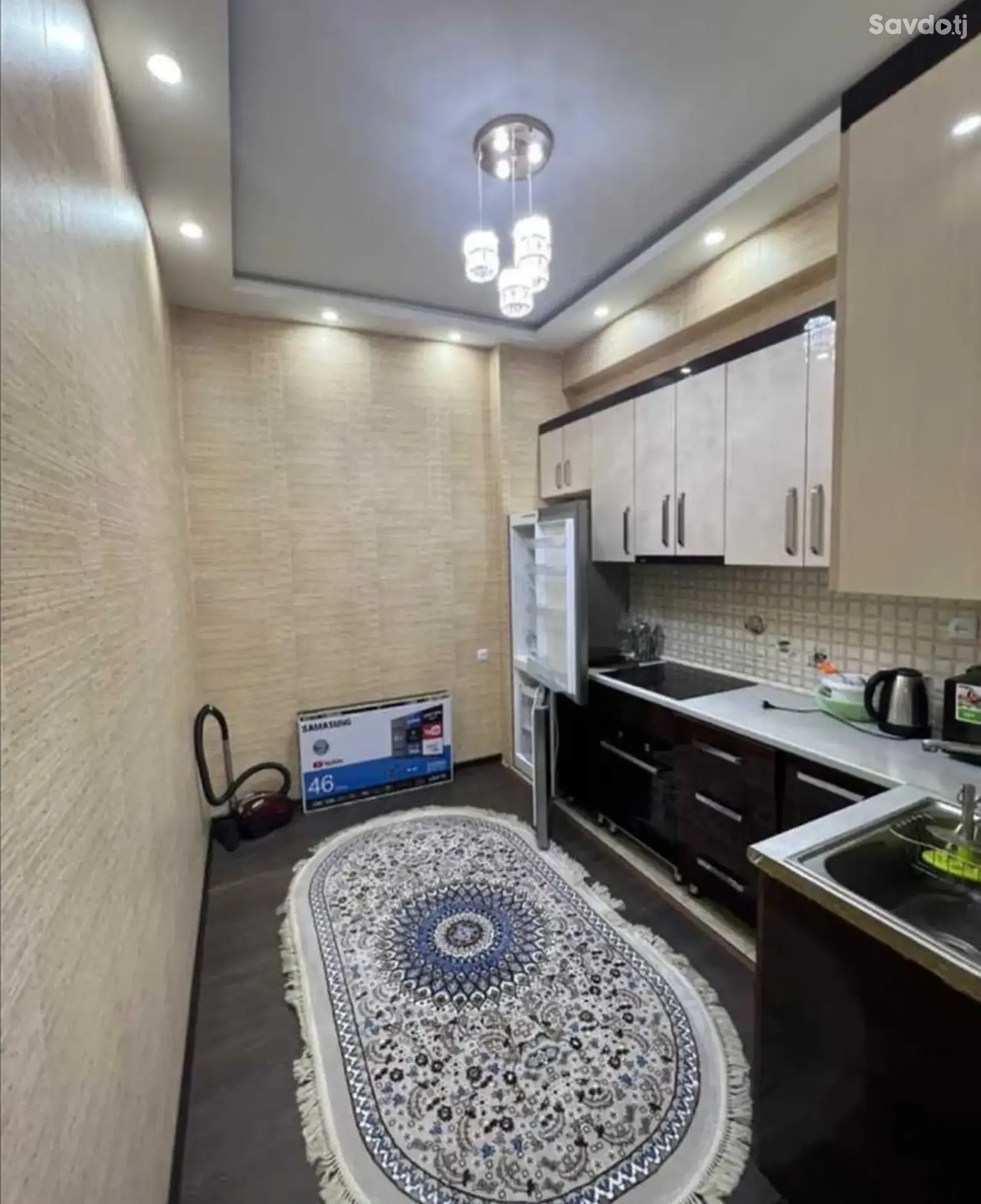2-комн. квартира, 4 этаж, 58м², Шохмансур
