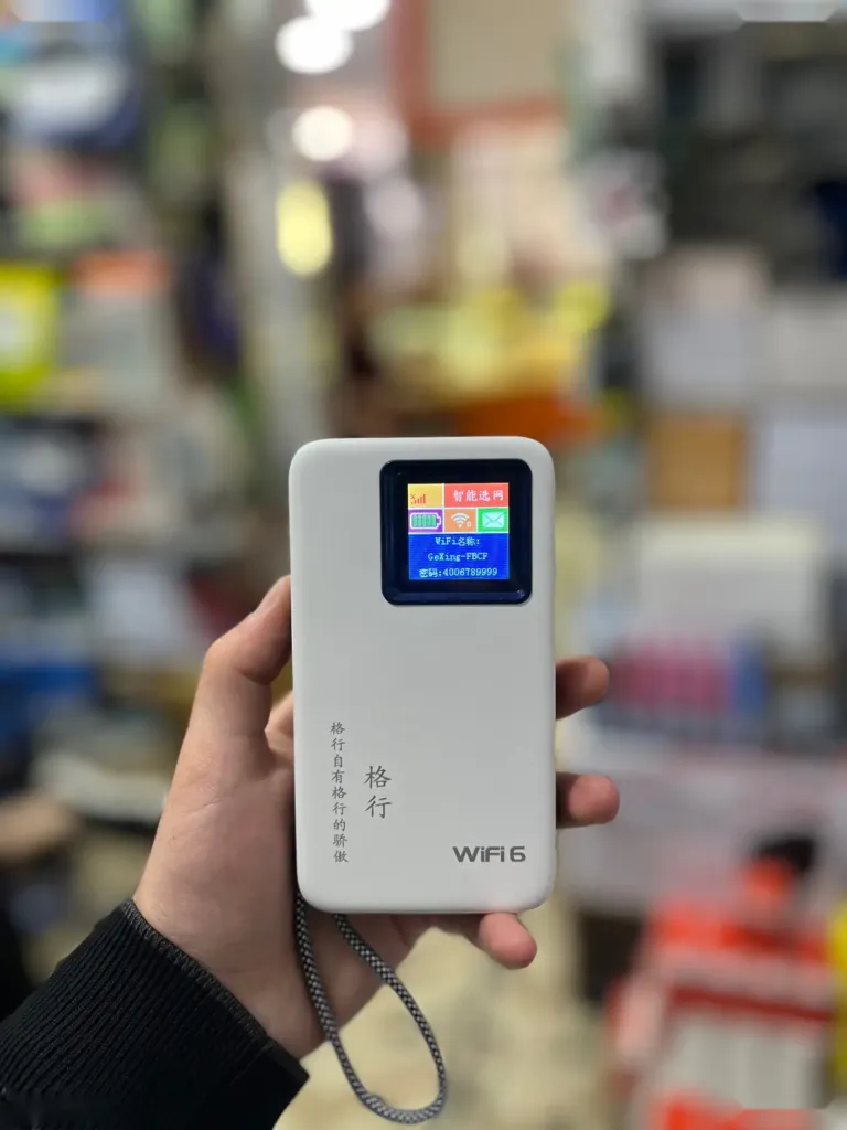 4G Wi-Fi роутер Gexing с аккумулятором