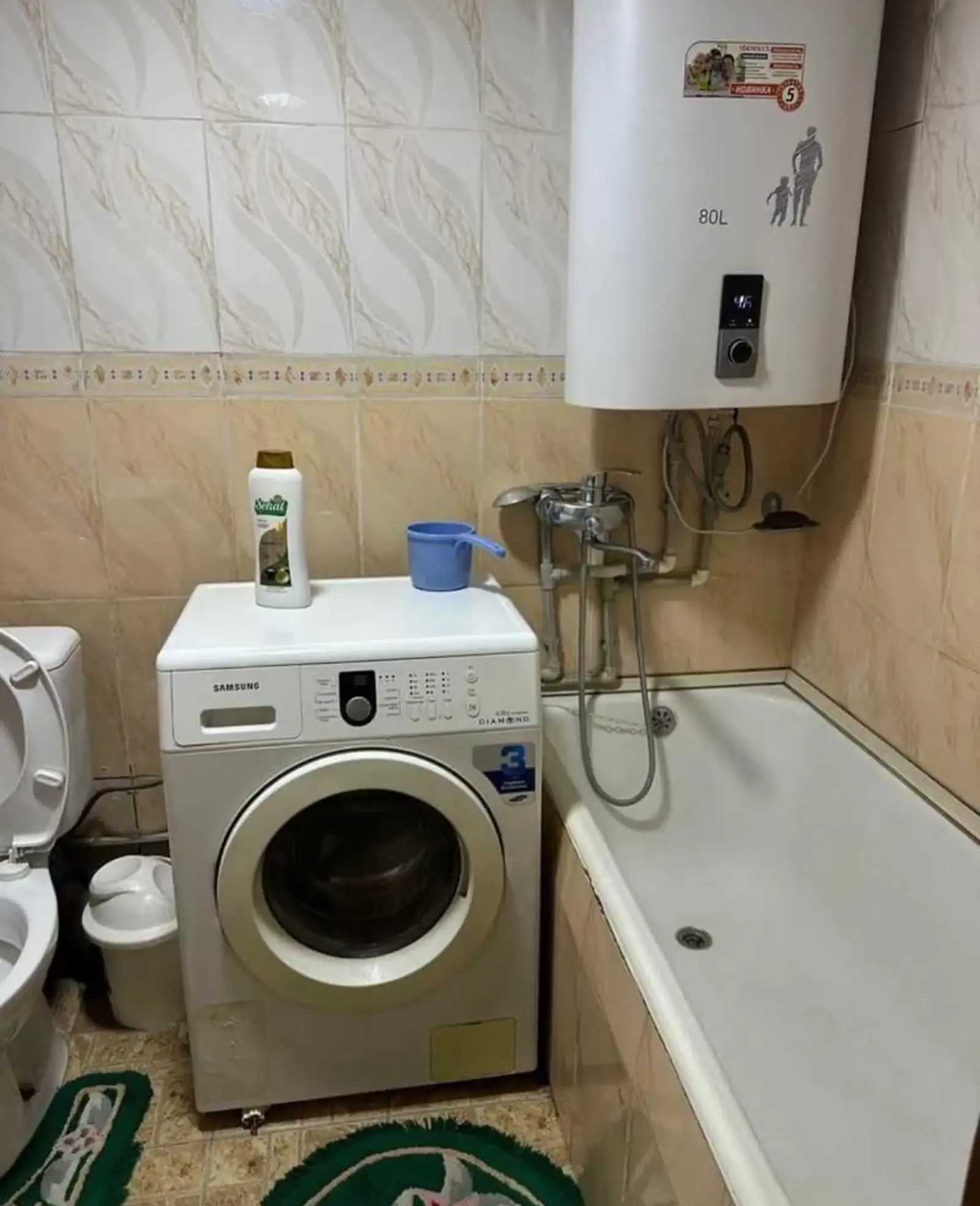3-комн. квартира, 2 этаж, 68м², Сино
