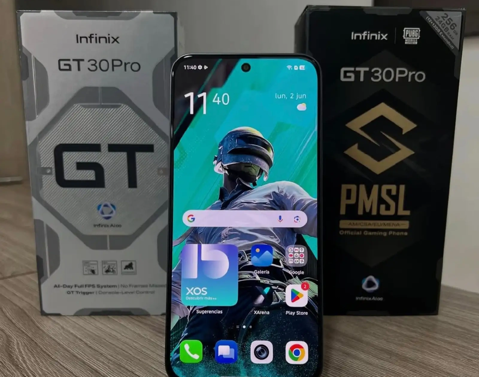 Infinix GT 30Pro 24/256Gb black