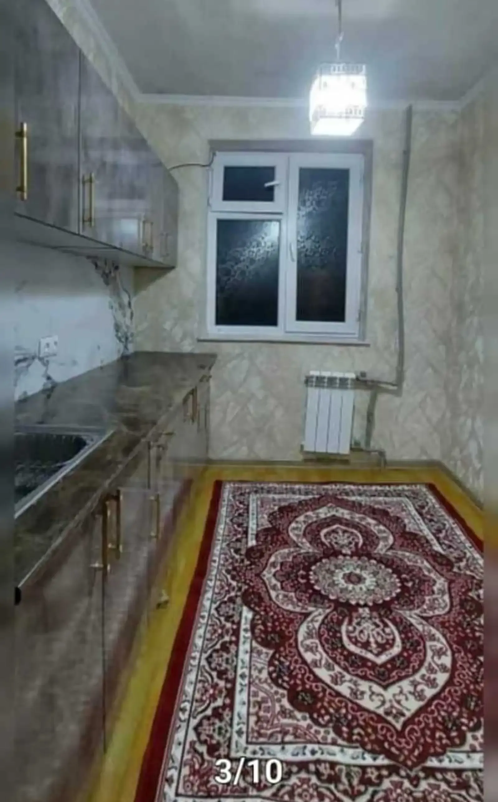 3-комн. квартира, 3 этаж, 60м², Фирдавси