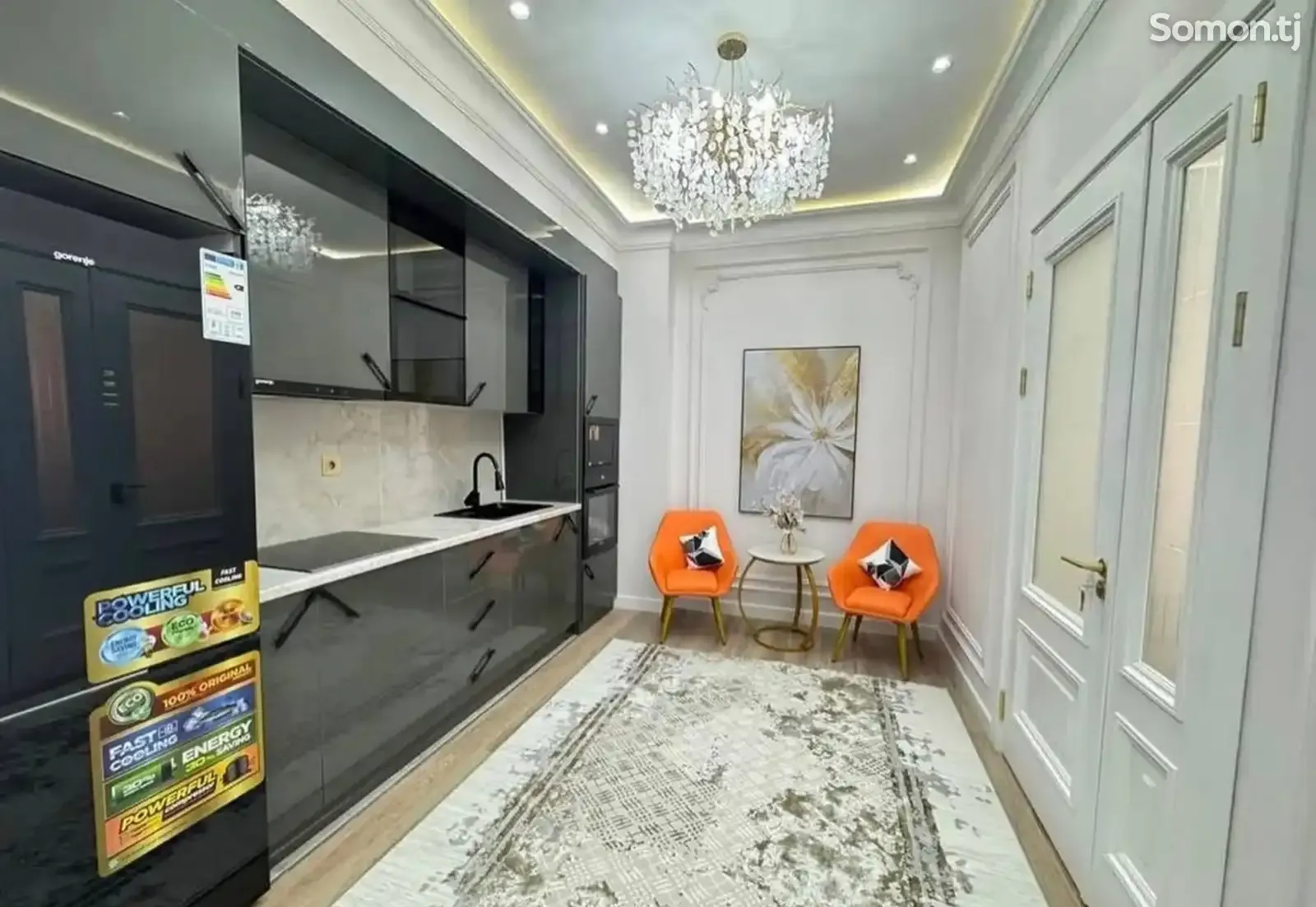 2-комн. квартира, 2 этаж, 70 м², И Сомони Пушти ЗАГС
