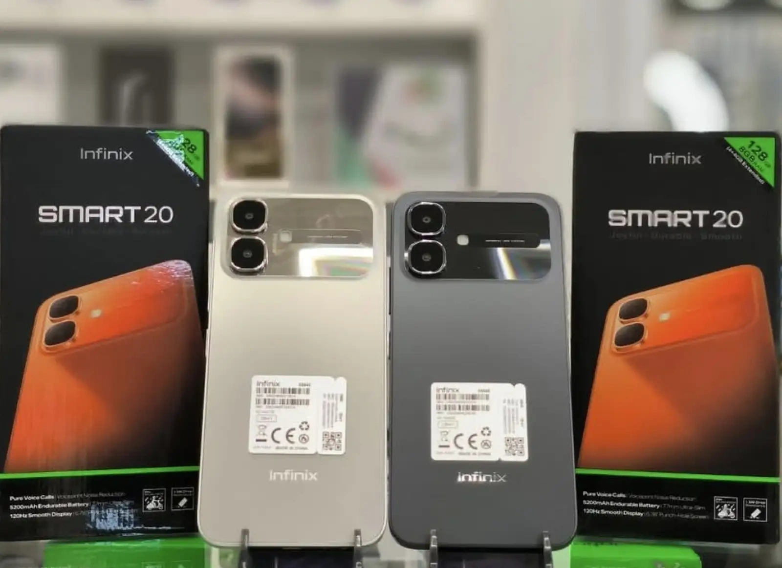 Infinix Smart 20 8/128Gb 6000мач