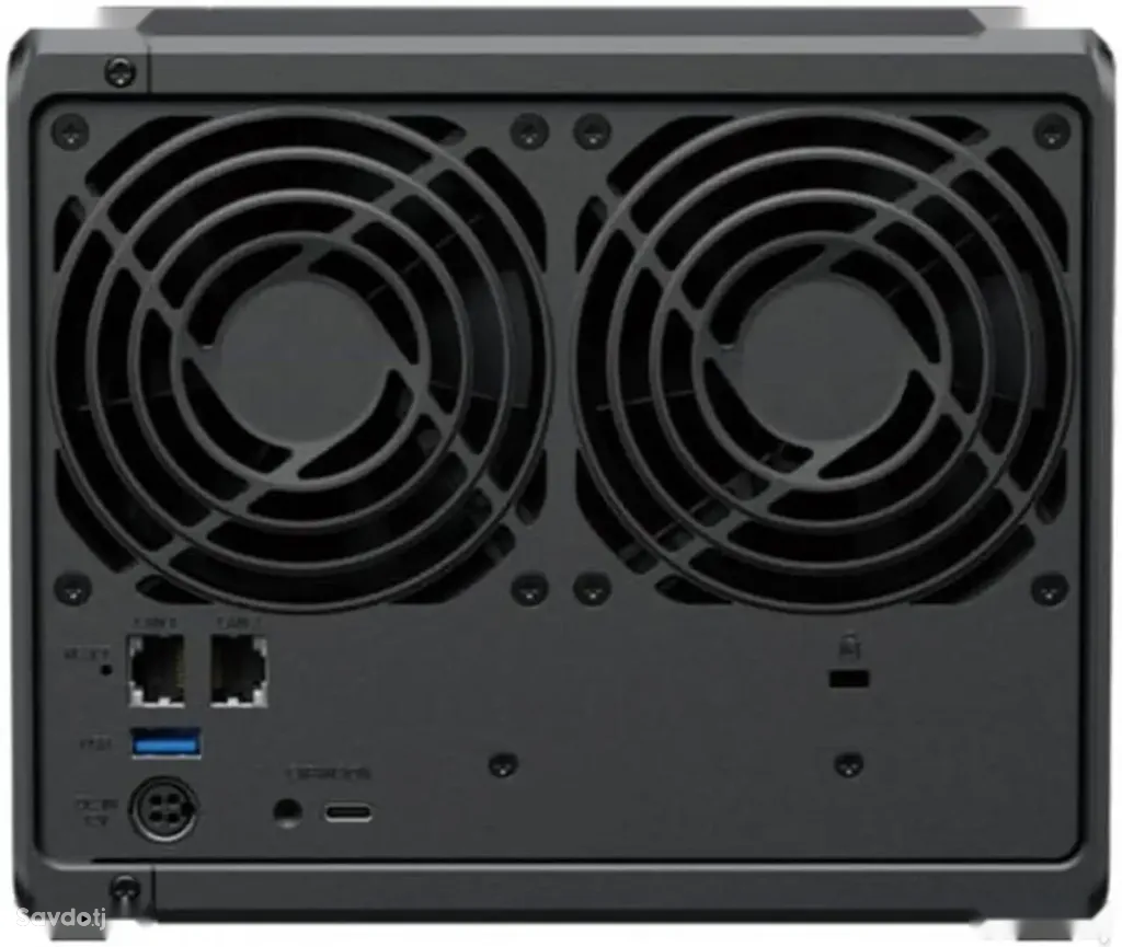Сетевое хранилище Synology DiskStation DS925 plus, 4-Bay NAS AMD Ryzen 4ГБ ECC