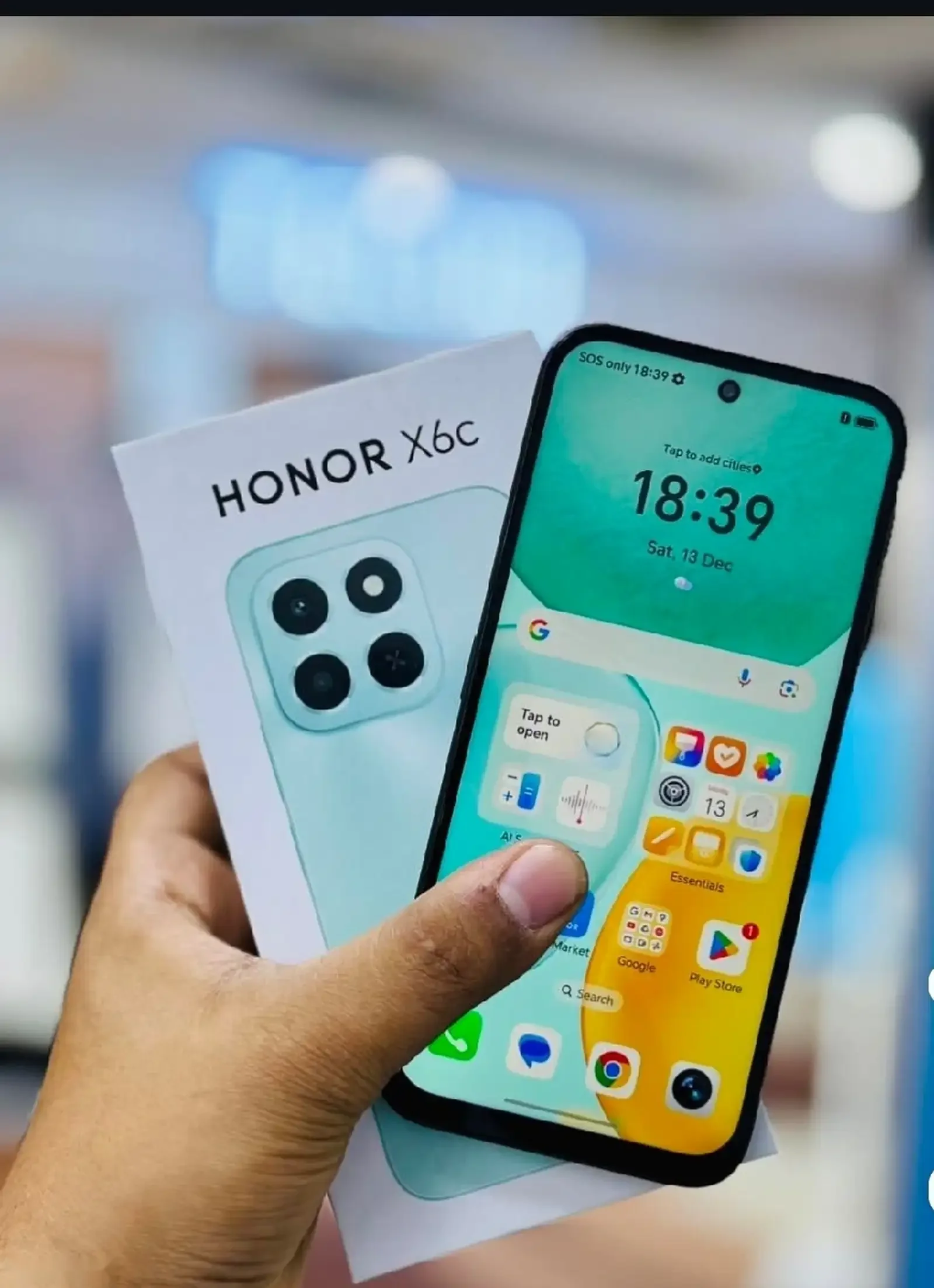 Huawei Honor X6c 6+6/256Gb black 5200Мач — фото 4