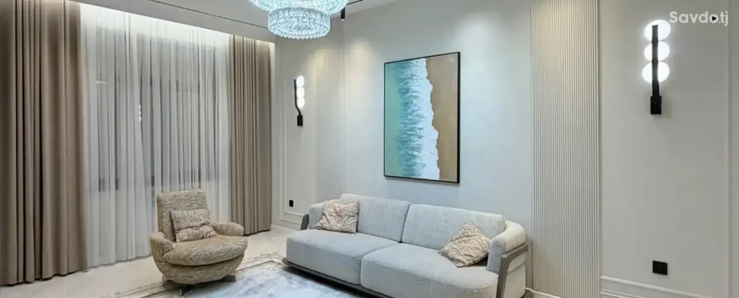 3-комн. квартира, 6 этаж, 100м², Сомони