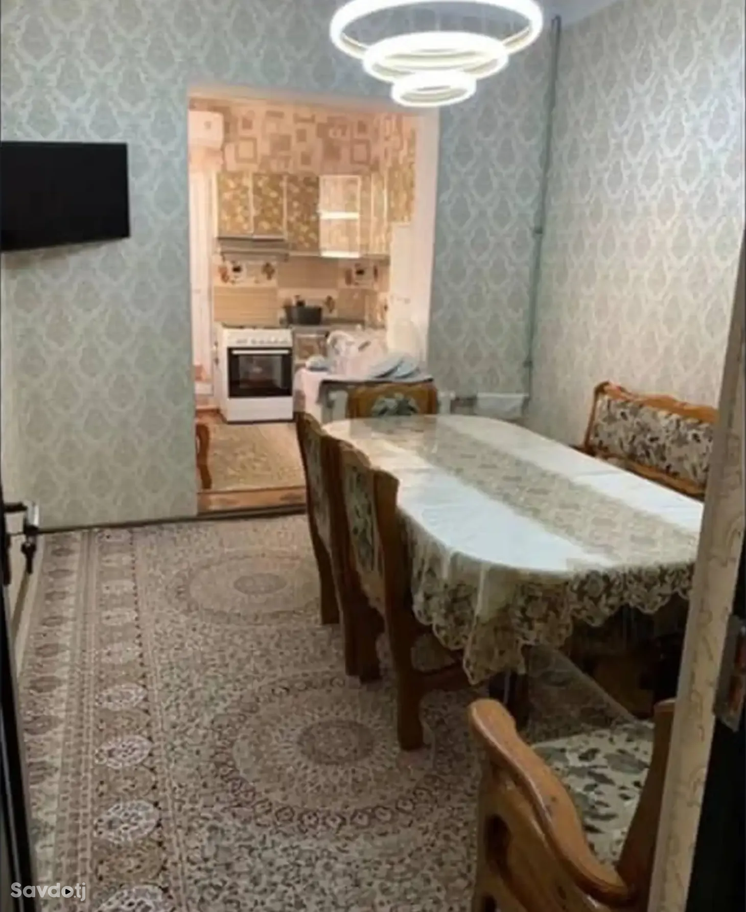 3-комн. квартира, 8 этаж, 70м², Сино