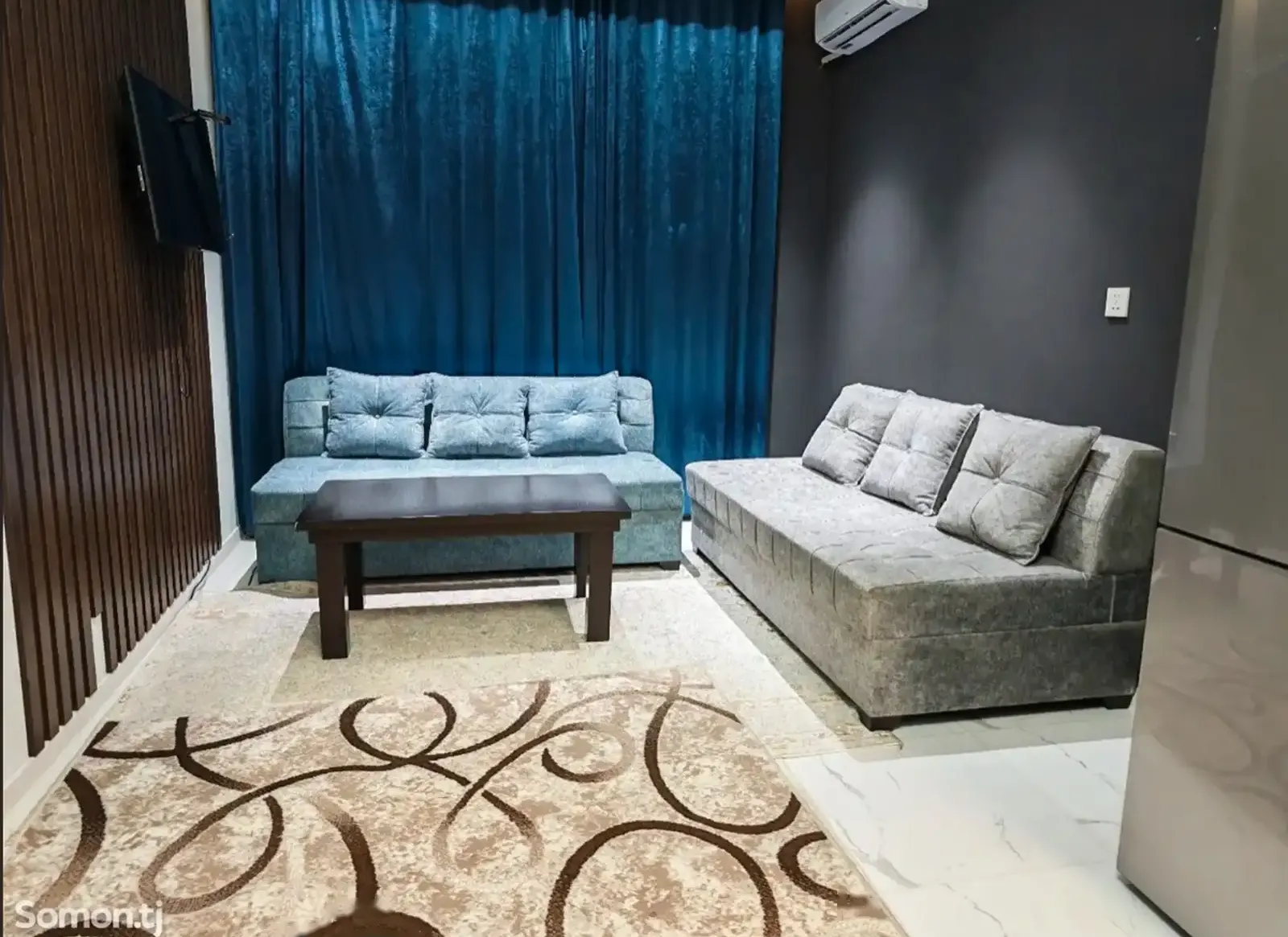 2-комн. квартира, 2 этаж, 56м², Исмоили Сомони