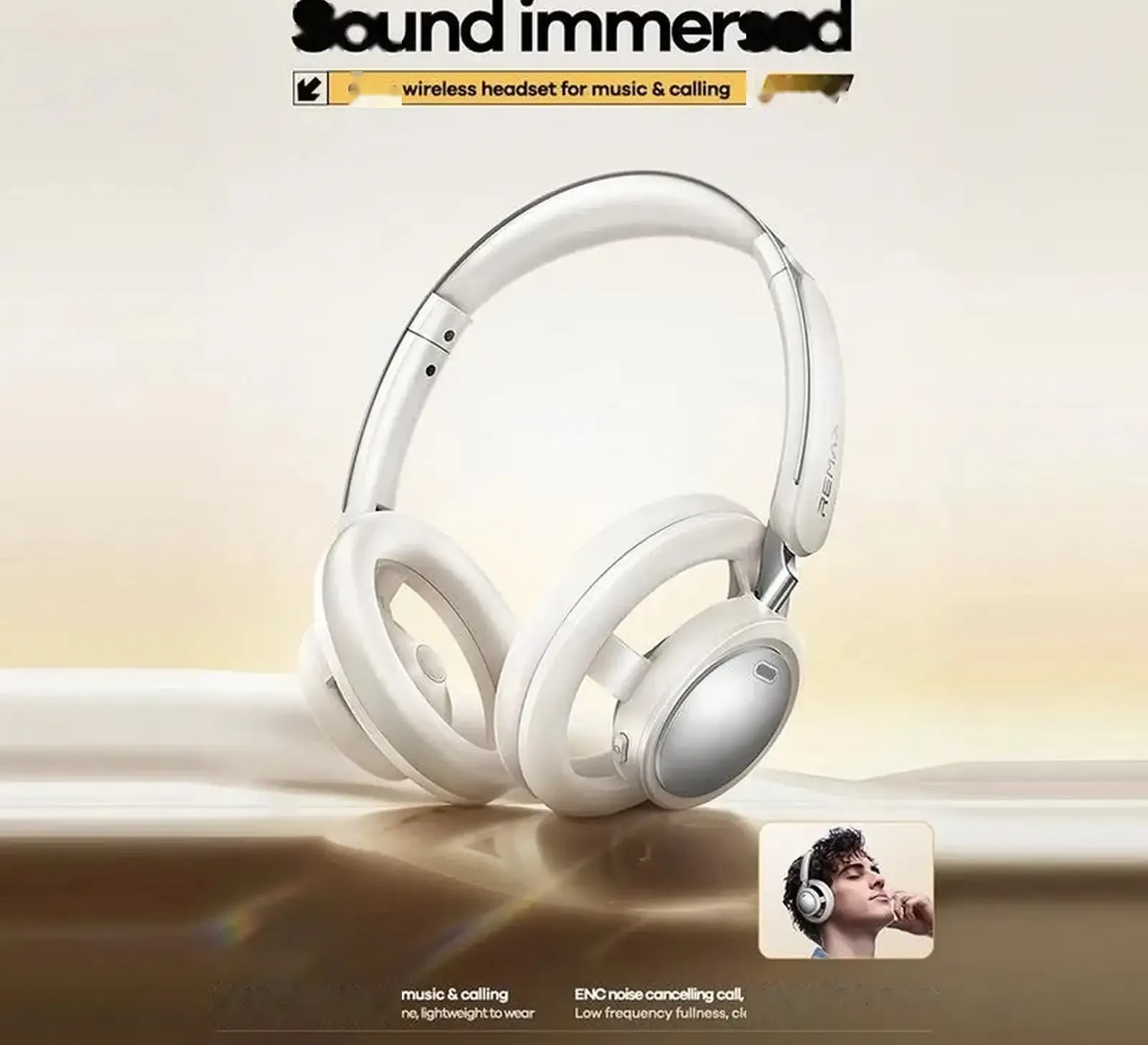 Беспроводные Наушники REMAX RB-870 С ENC