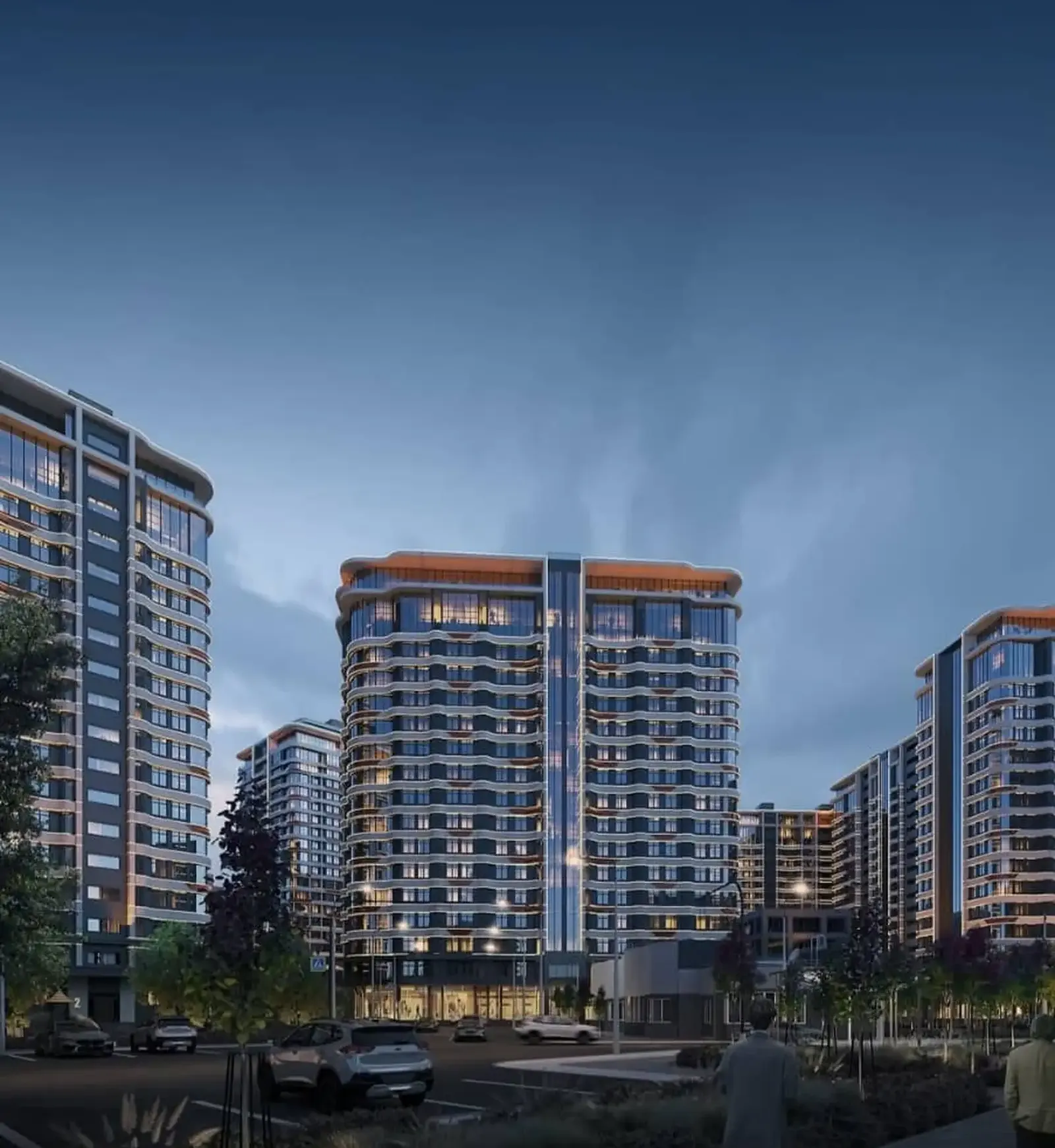 2-к квартира, 15 этаж, 76 м², И.Сомони