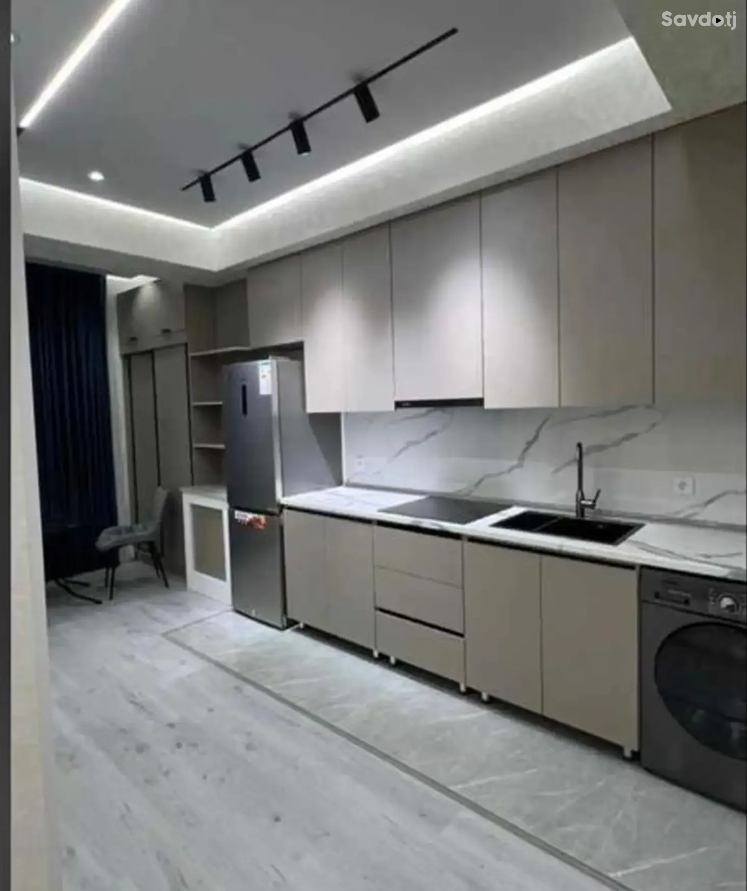 2-комн. квартира, 6 этаж, 60м², Шохмансур
