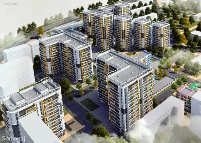 2-комн. квартира, 13 этаж, 71 м², Зарафшон
