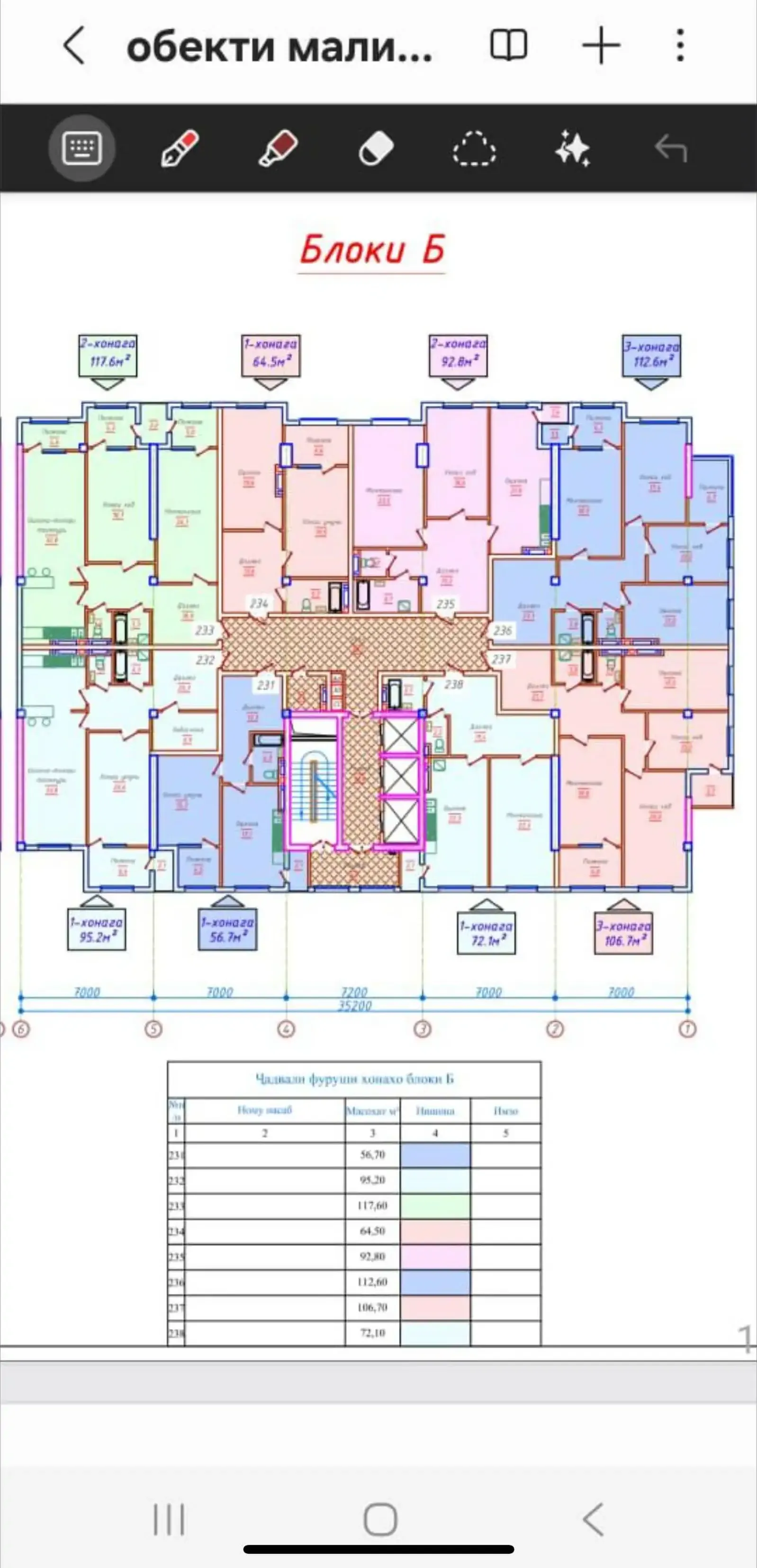 2-к квартира, 16 этаж, 93 м², И.Сомони