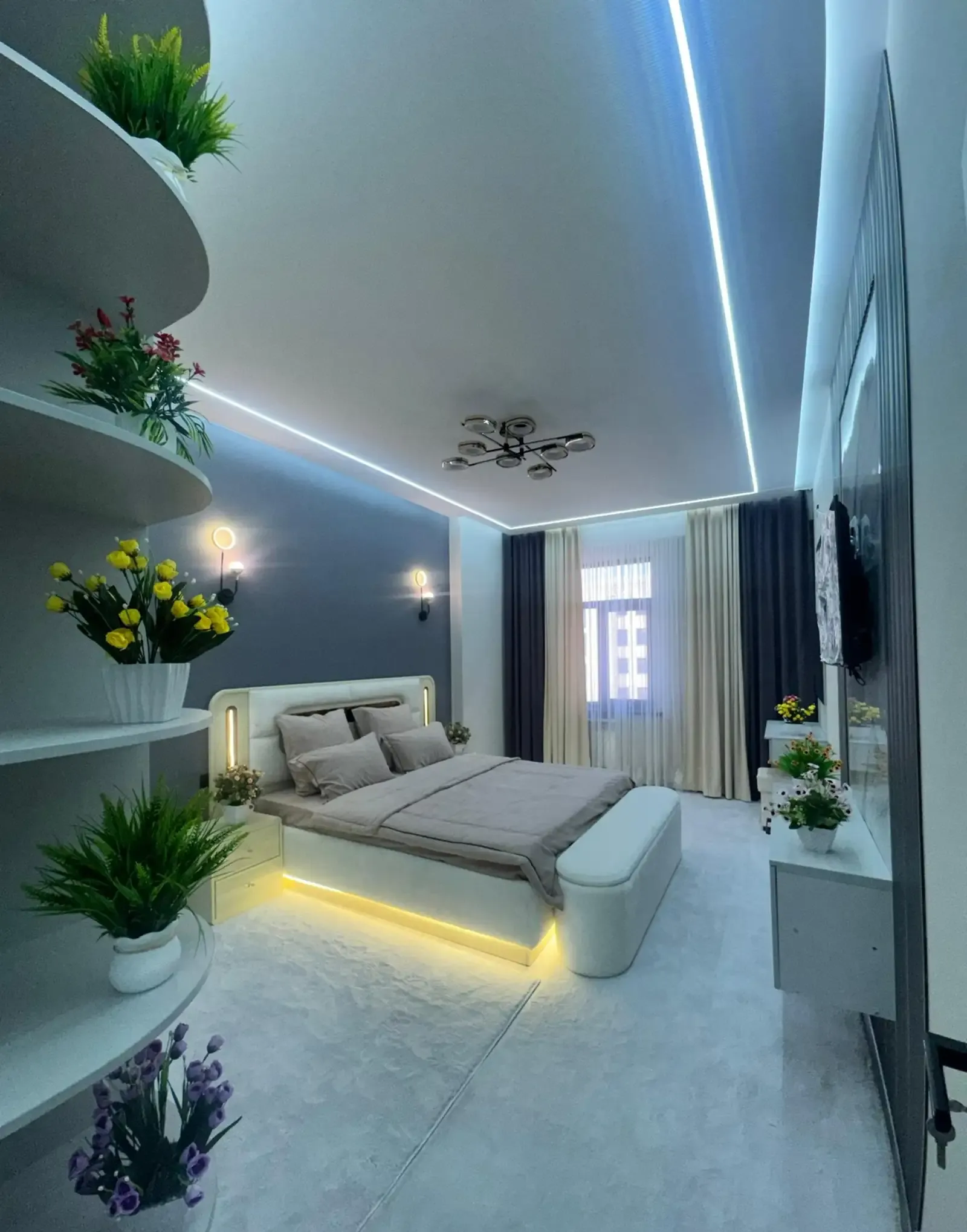 2-комн. квартира, 15 этаж, 88 м², Шохмансур