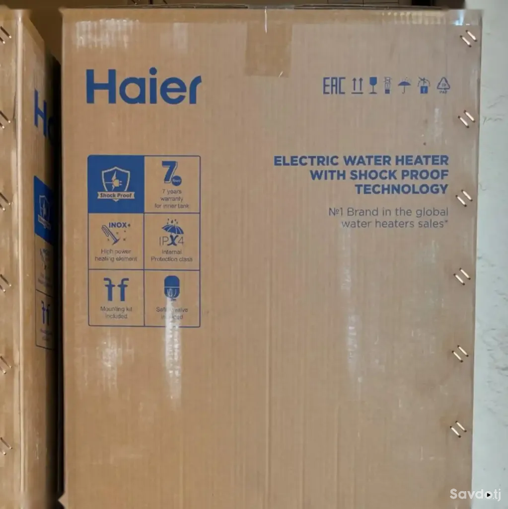 Обгармкунаки барки Haier 80л
