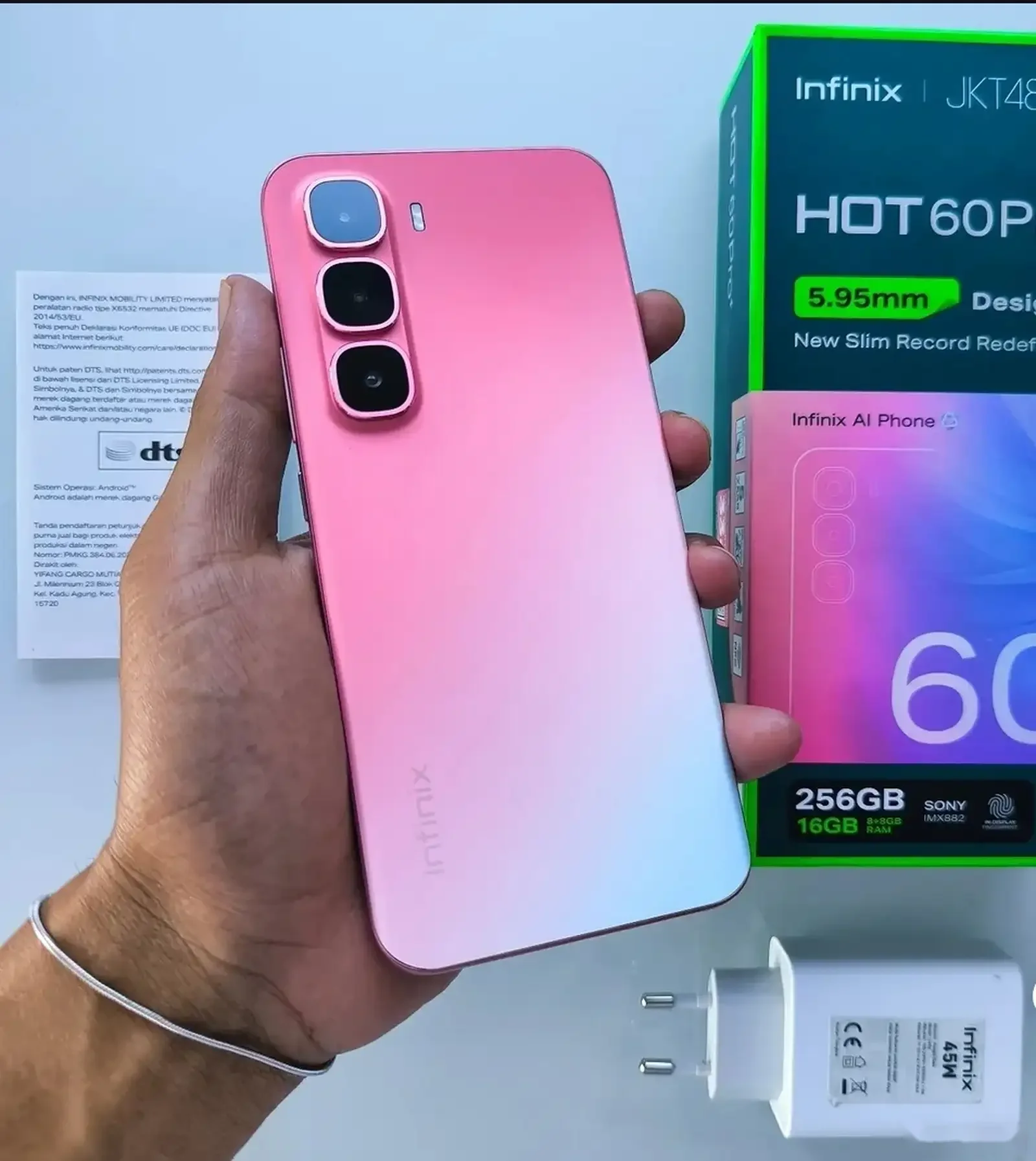 Infinix Hot 60 pro plus 8+8/256Gb titanium — фото 2