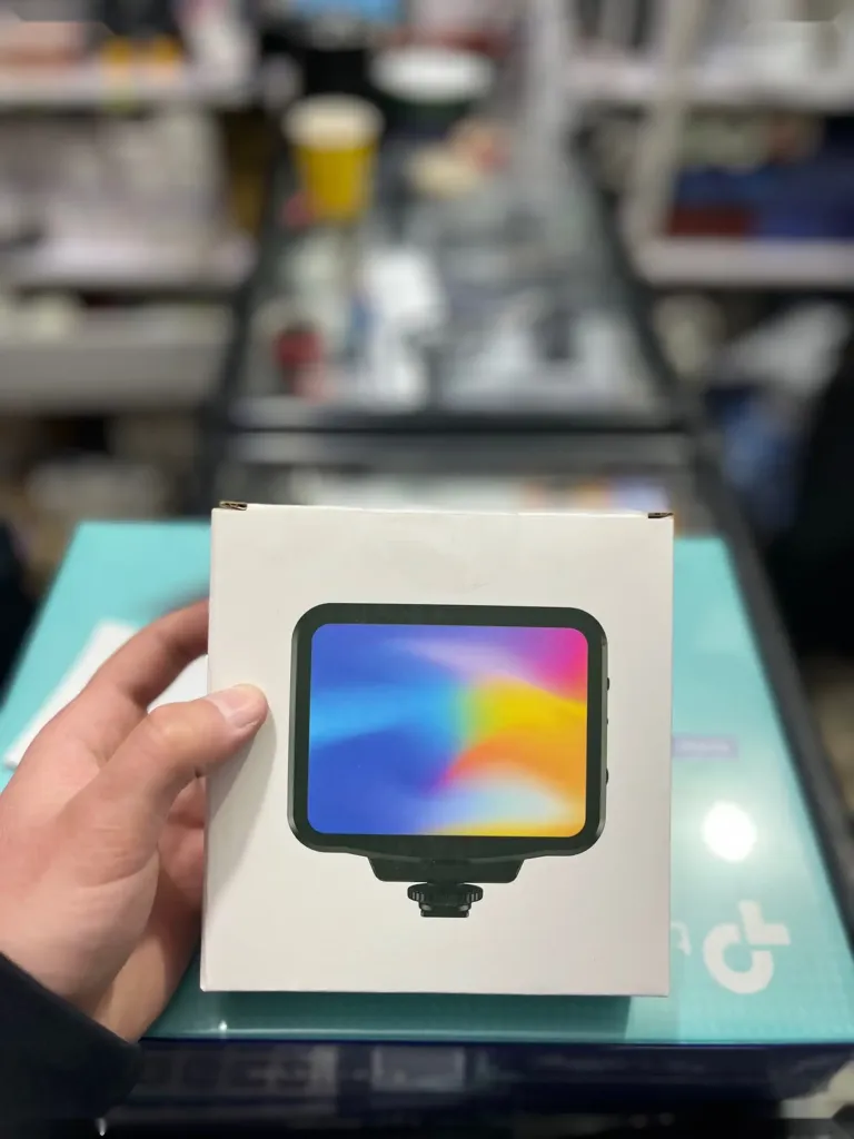 Накамерный прожектор RGB LED
