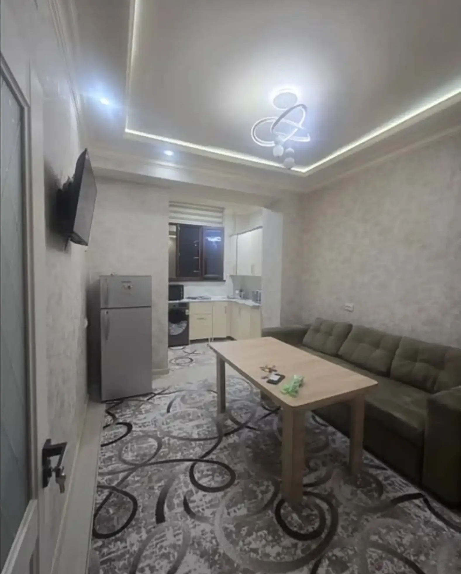 1-комн. квартира, 10 этаж, 48 м², Шохмансур