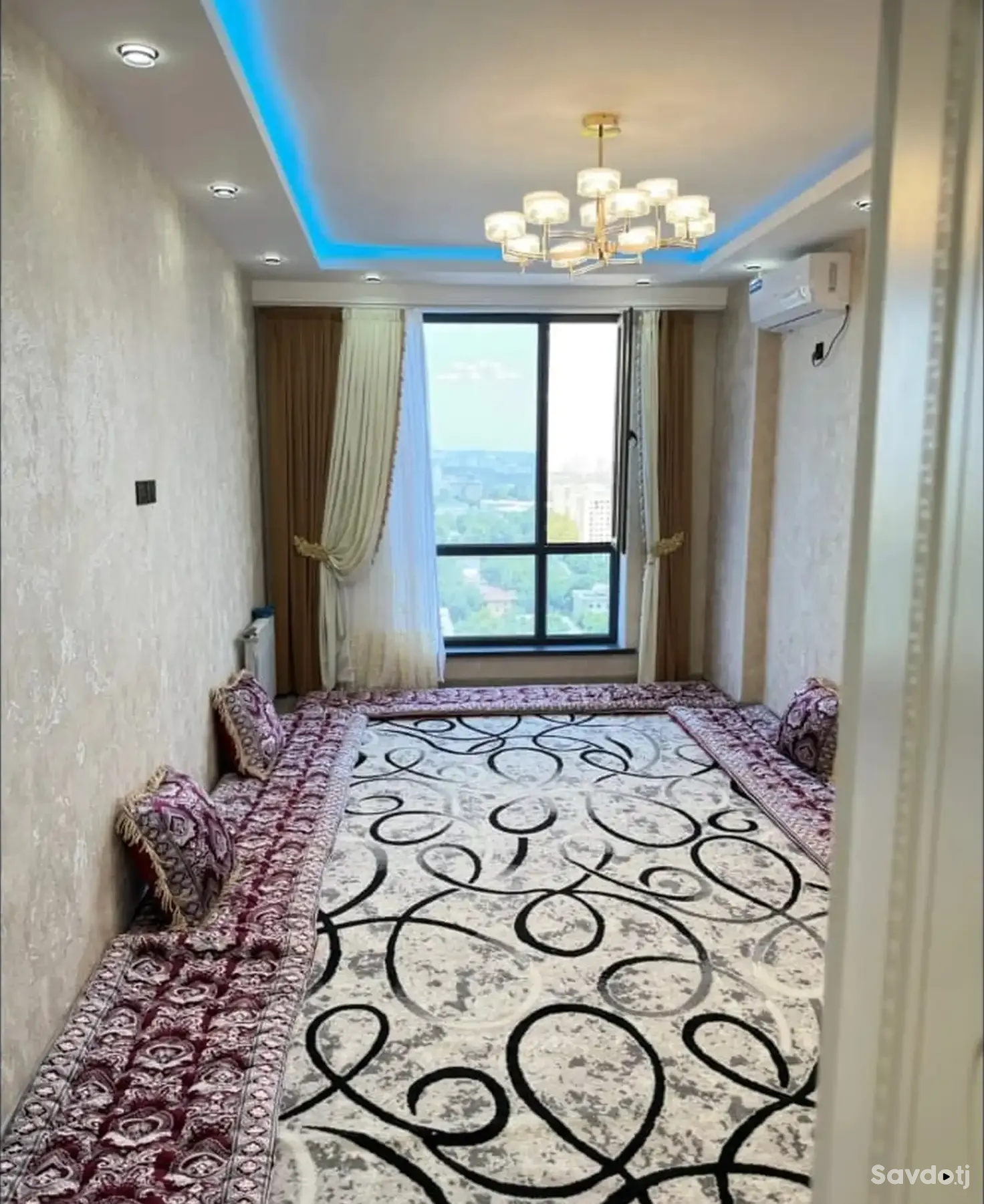 2-комн. квартира, 19 этаж, 88м², Сино