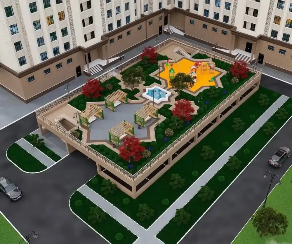 1-комн. квартира, 15 этаж, 62 м², Исмоили Сомонӣ