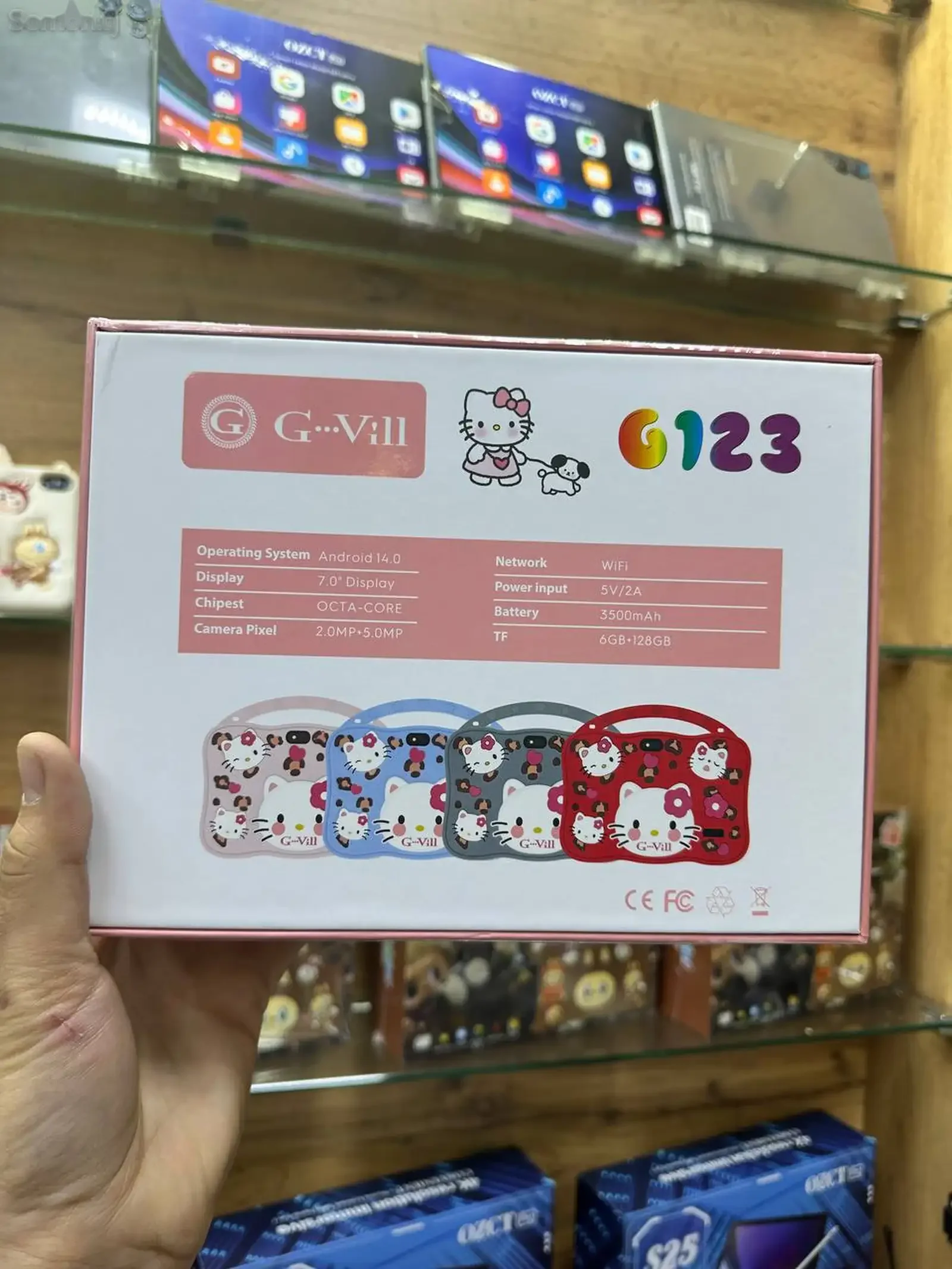 Планшет Детский G123 6/128gb black