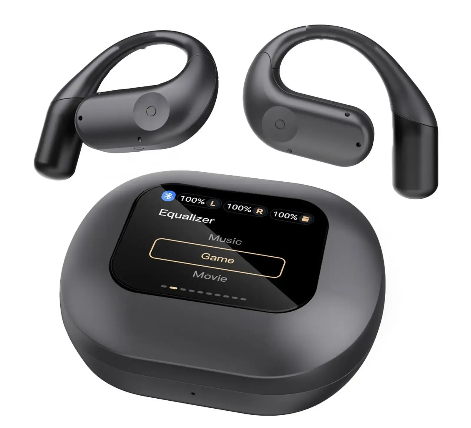 Беспроводные наушники Powerology Open-Ear Air Conduction ENC TWS