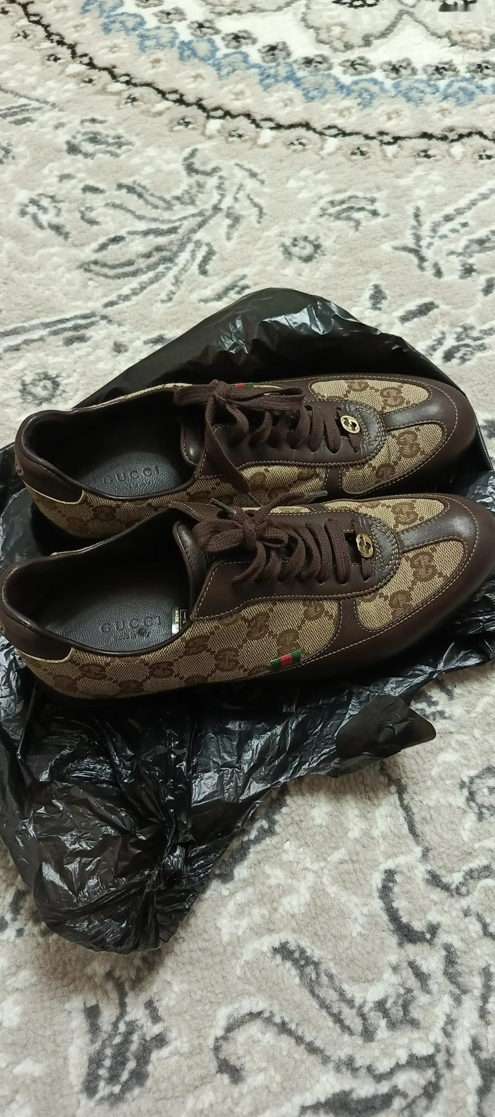Кроссовки мокасин Gucci