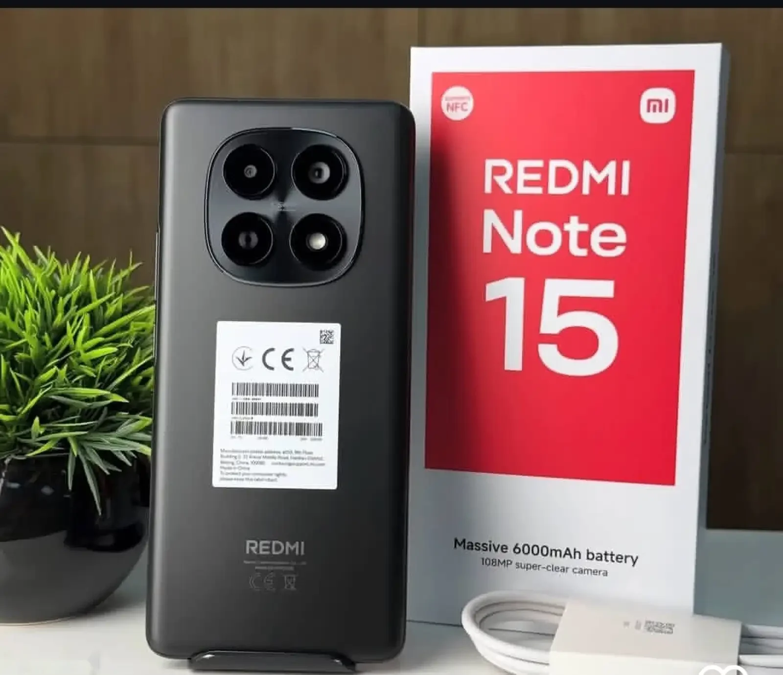 Xiaomi Redmi Note 15 6/128Gb black — фото 4