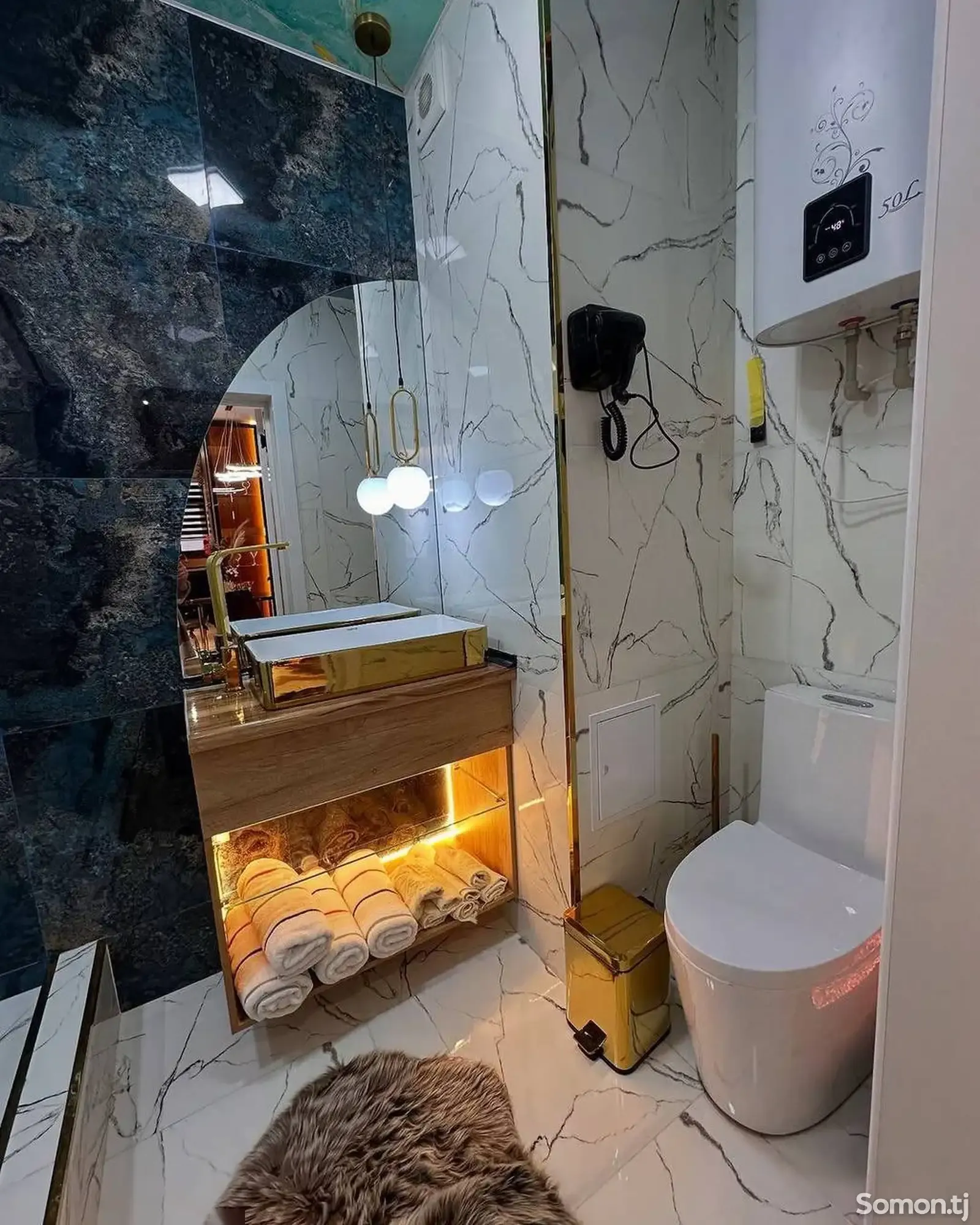 2-комн. квартира, 13 этаж, 57 м², Шохмансур