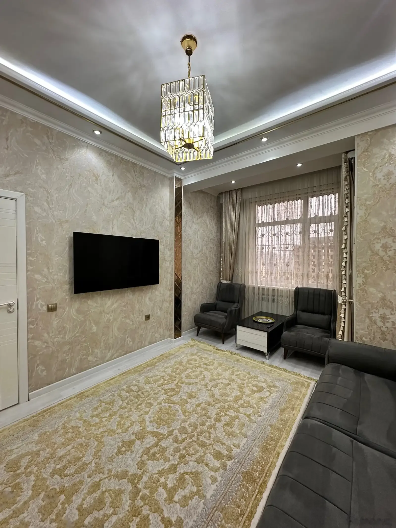 2-комн. квартира, 15 этаж, 58 м², Улица Айни, Голубой экран, Сзади Танка, Район Шохмансур — фото 2