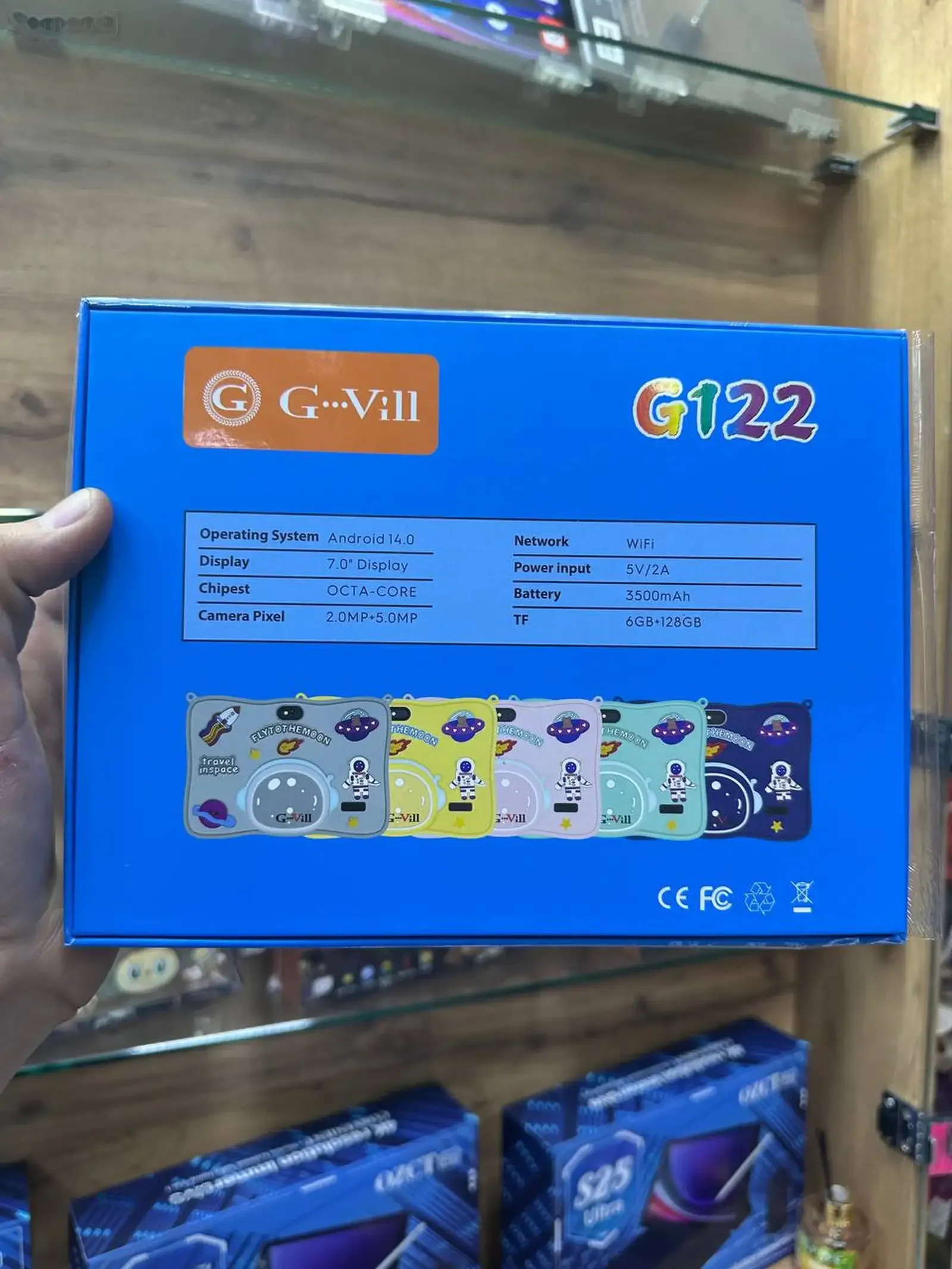 Планшет Детский G123 6/128gb black