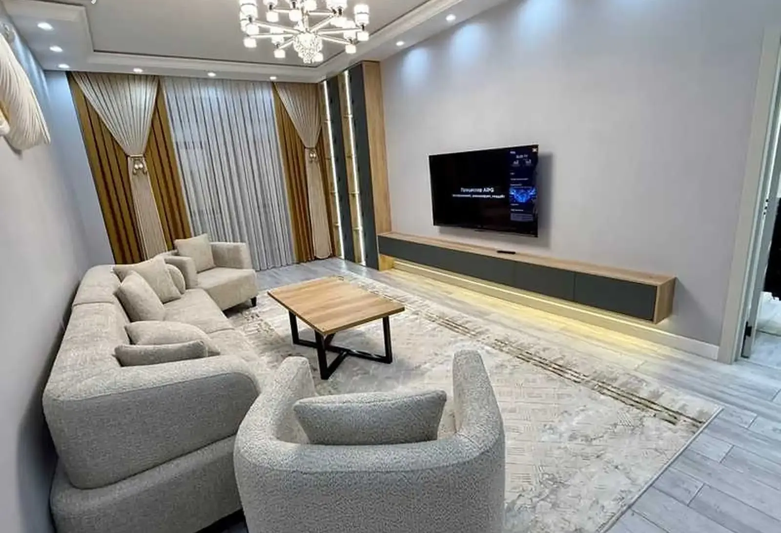 3-комн. квартира, 15 этаж, 120м², Ёқут 2000 дар паҳлуӣ Алфемо