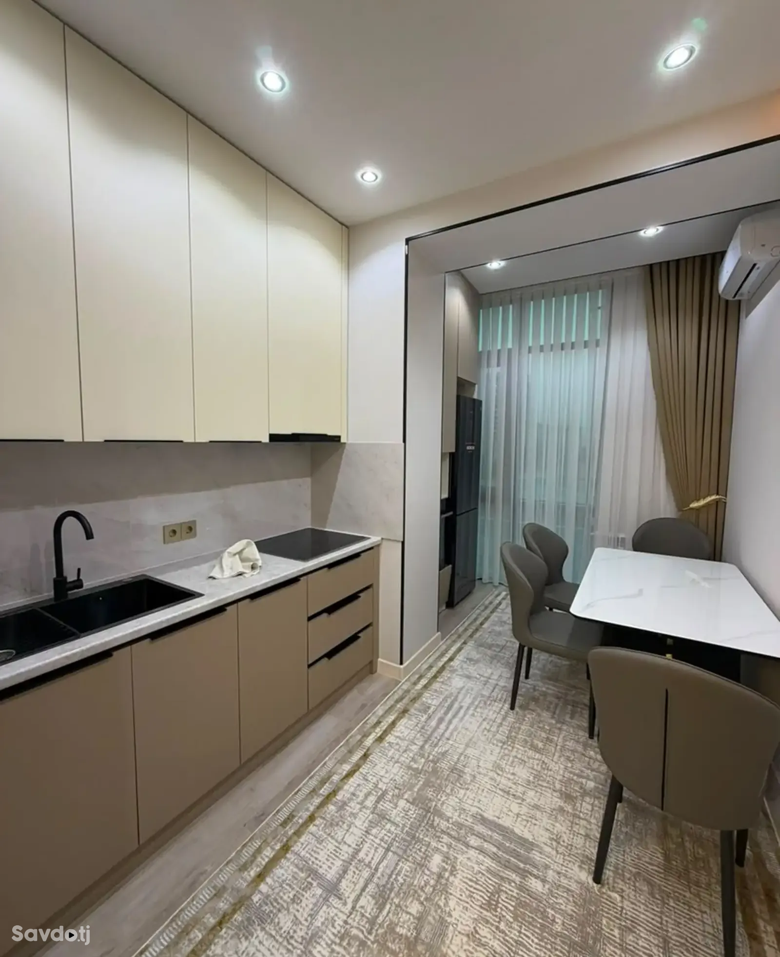 2-комн. квартира, 6 этаж, 63м², Шохмансур