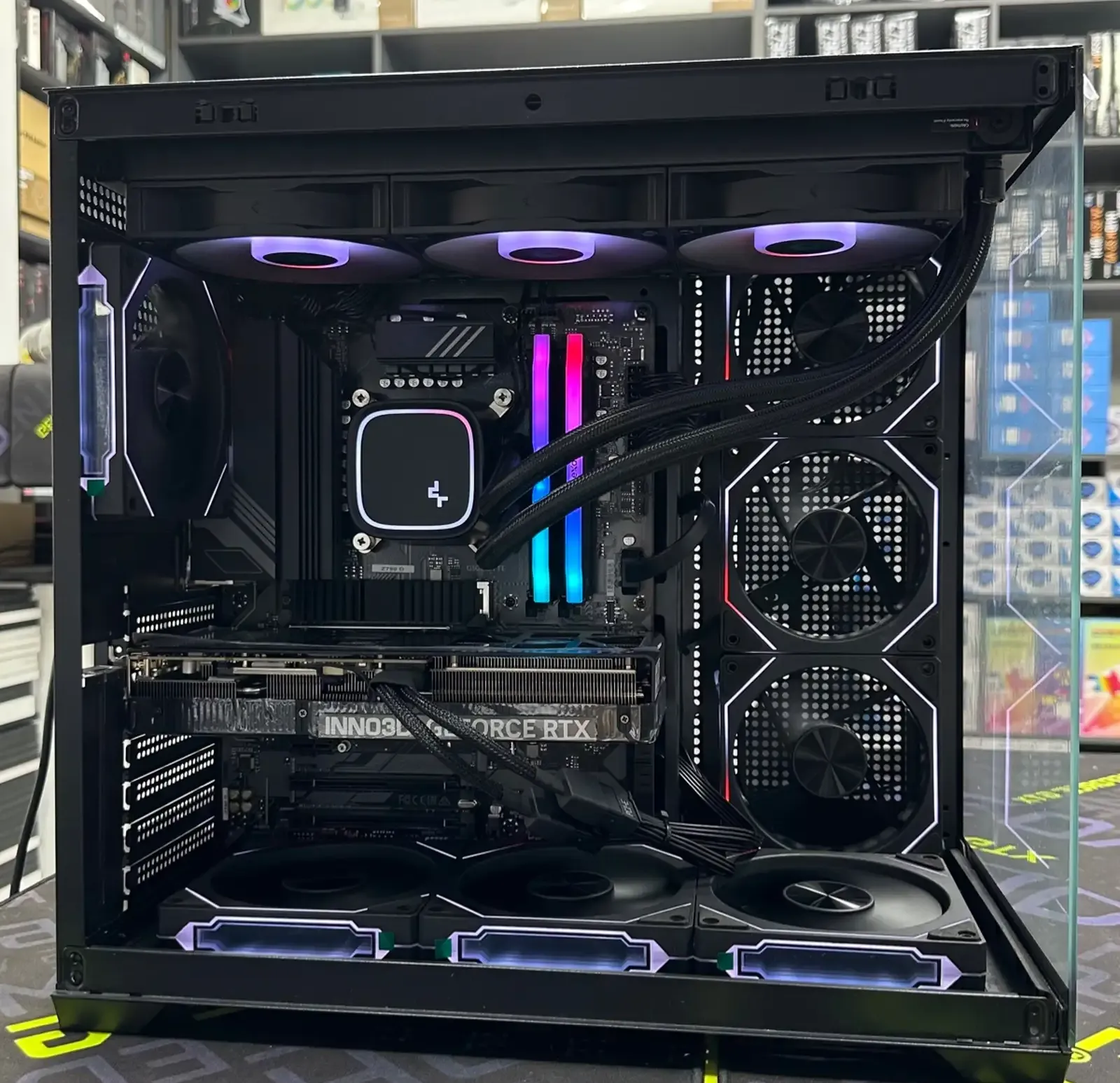 Игровой компьютер Intel Core I7 14700KF / RTX 5070 12G 1Tb
