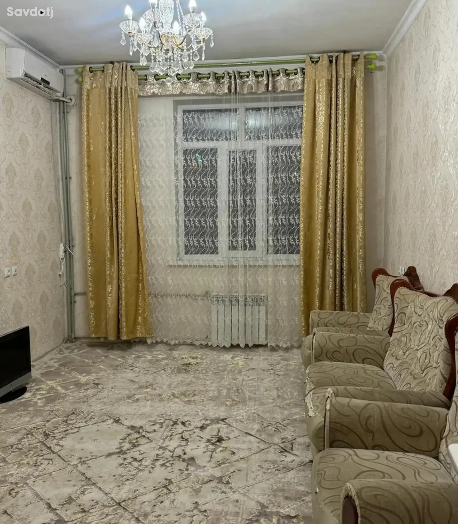 3-комн. квартира, 4 этаж, 100м², Сино
