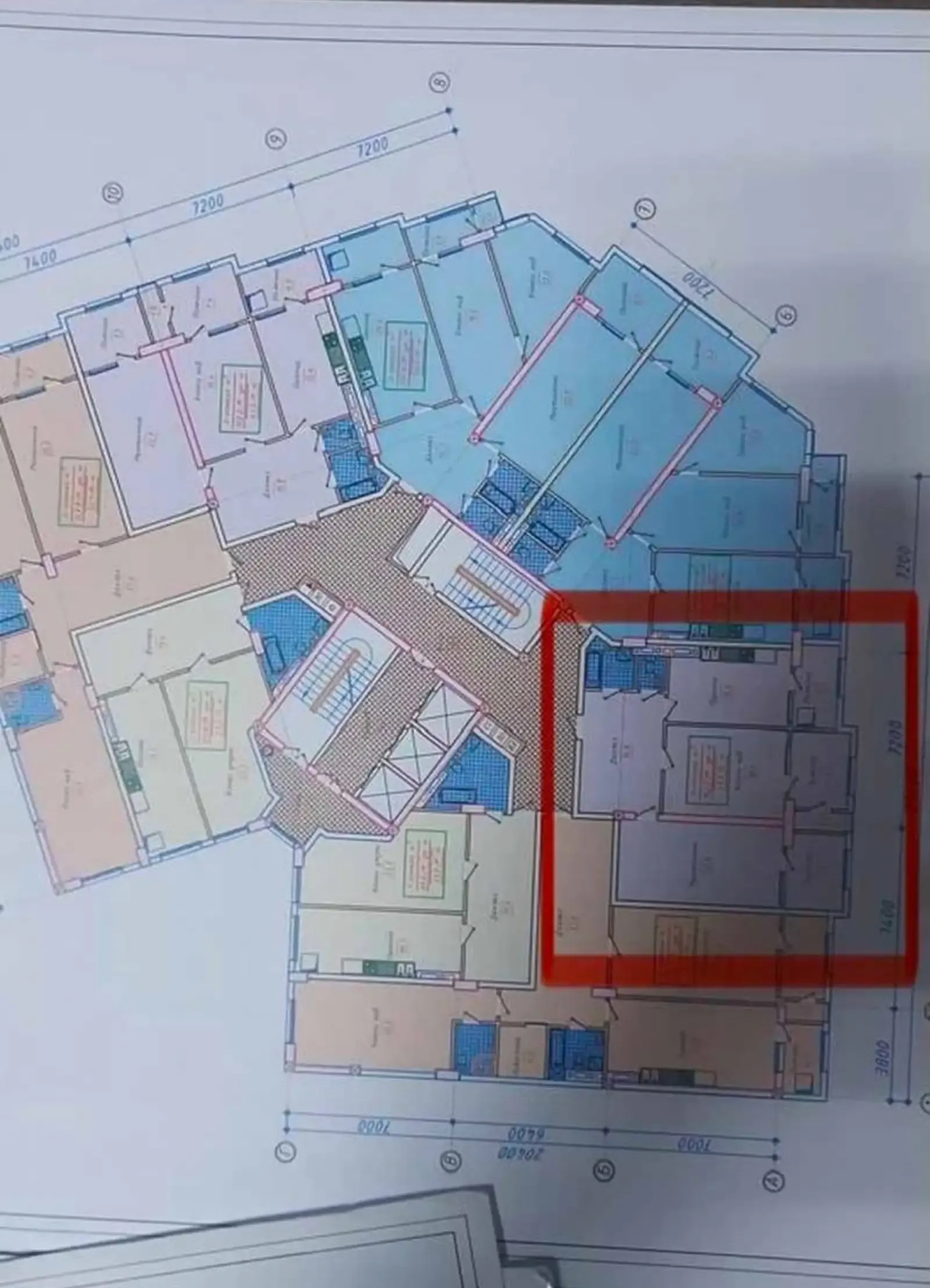 2-комн. квартира, 10 этаж, 102 м², Исмоили Сомони - Северный (Сулаймонвхо)