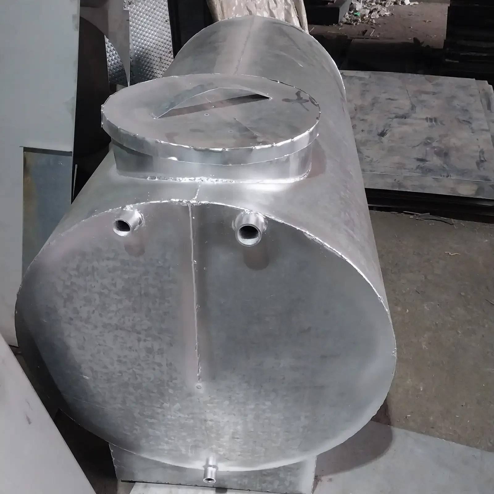 Оцинкованная Бочка 1500л.