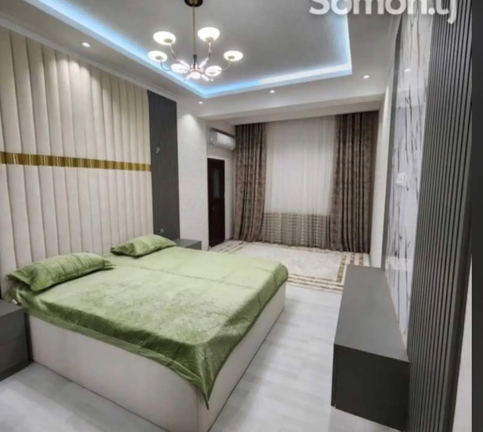 2-комн. квартира, 9 этаж, 75 м², Исмоили Сомони