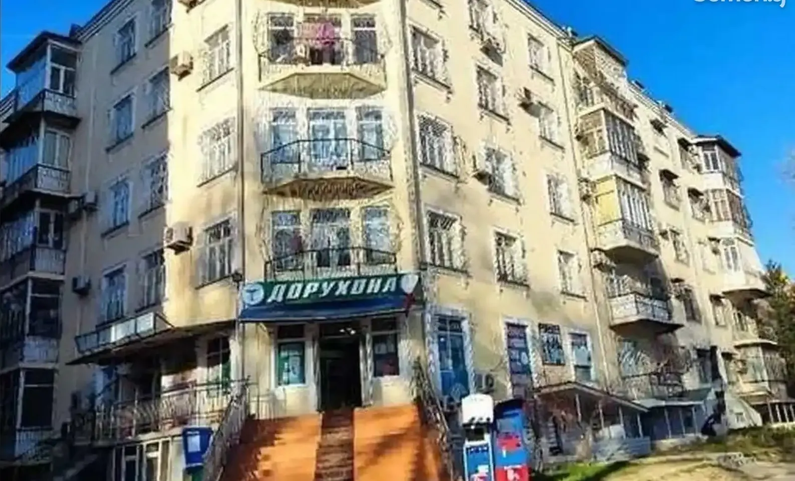 2-к квартира, 3 этаж, 55 м², Сино,2, 102 мкр, рядом ресторан Шахриёр