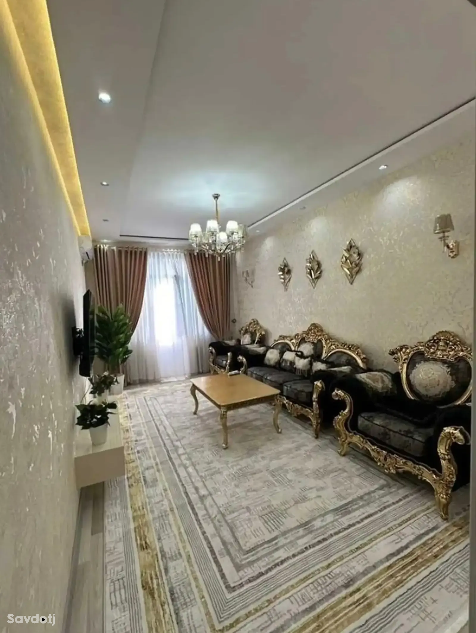 3-комн. квартира, 12 этаж, 116м², Шохмансур