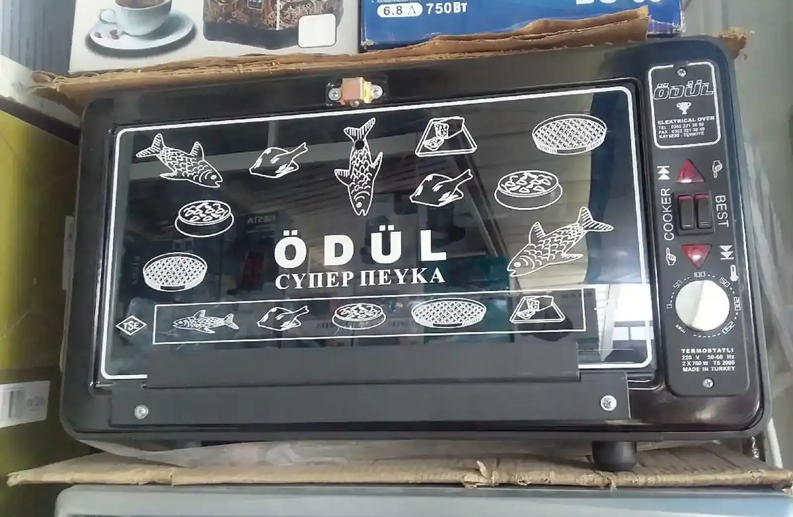 Духовка ODIL 100