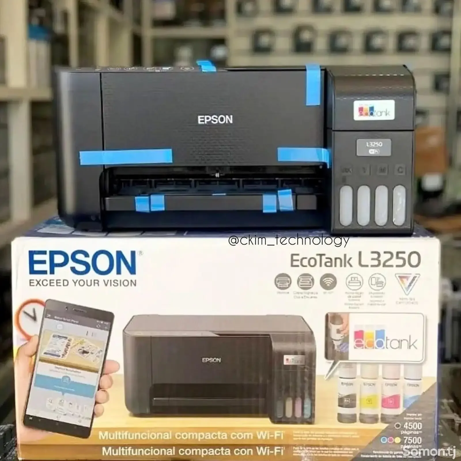 Цветной принтер Epson L3250 3в