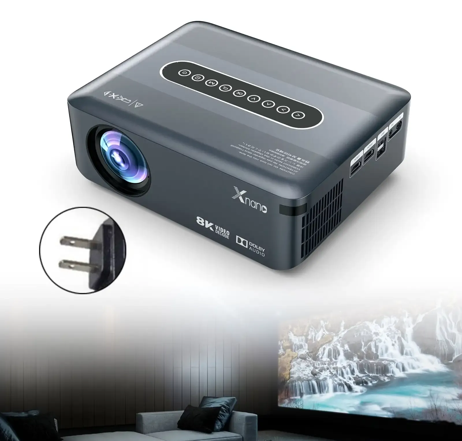 Домашний проектор UHD MOOBIFI PROJECTOR X1