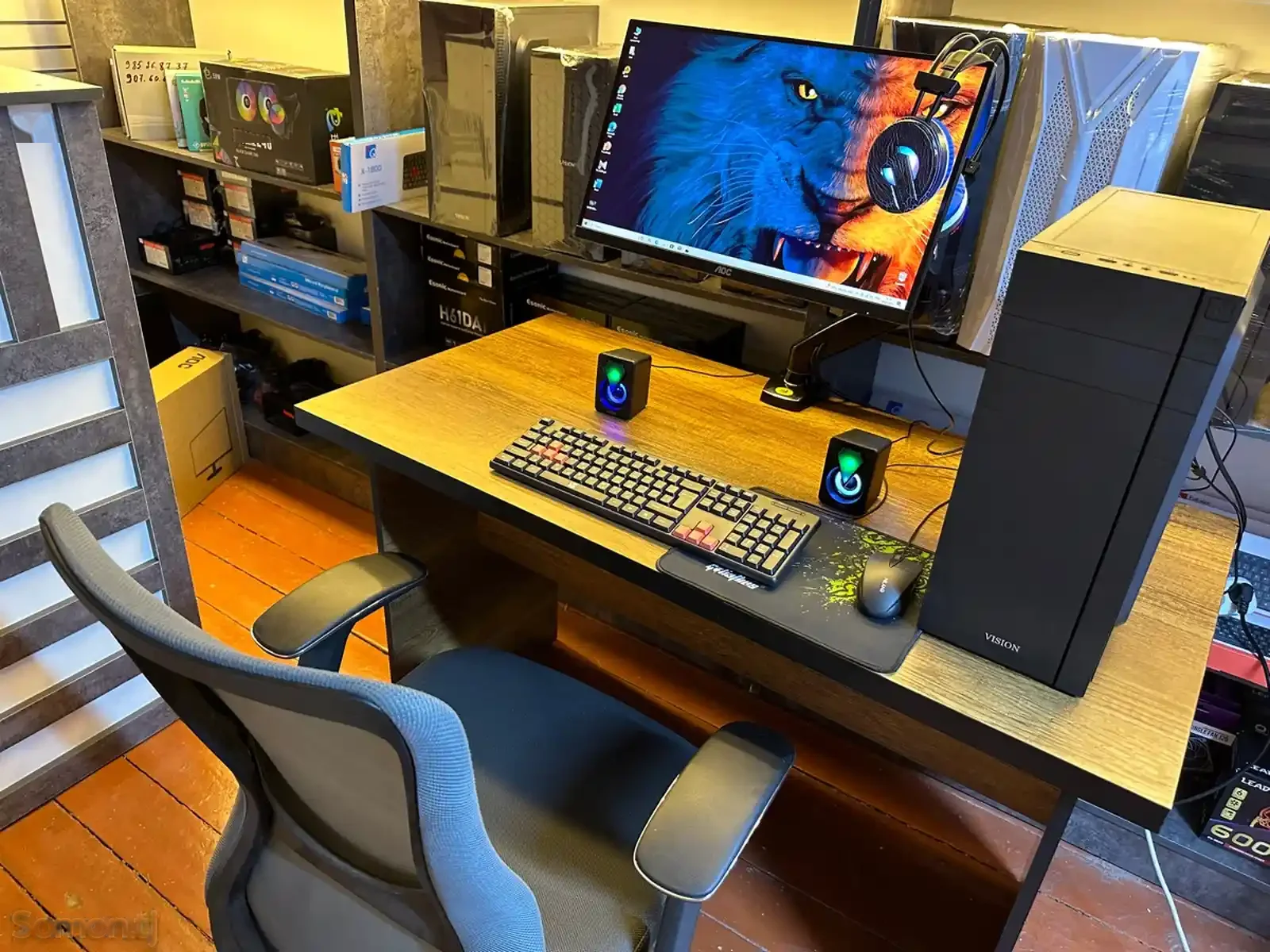 Персональный компьютер core i5 3470/HD GRAPHICS/ОЗУ 8GB DDR 3/HDD 500GB WD/Wi-fi