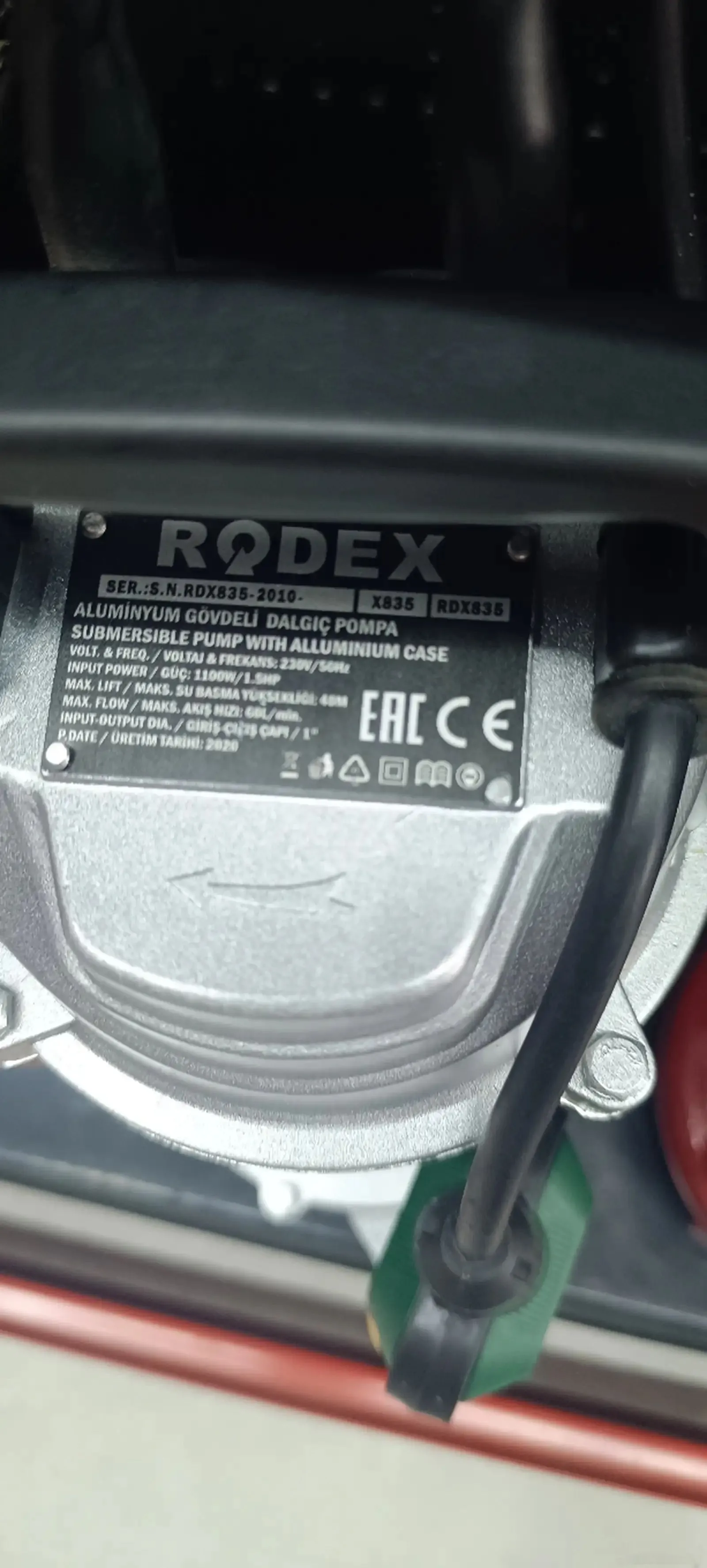 Погружной Насос 1100W