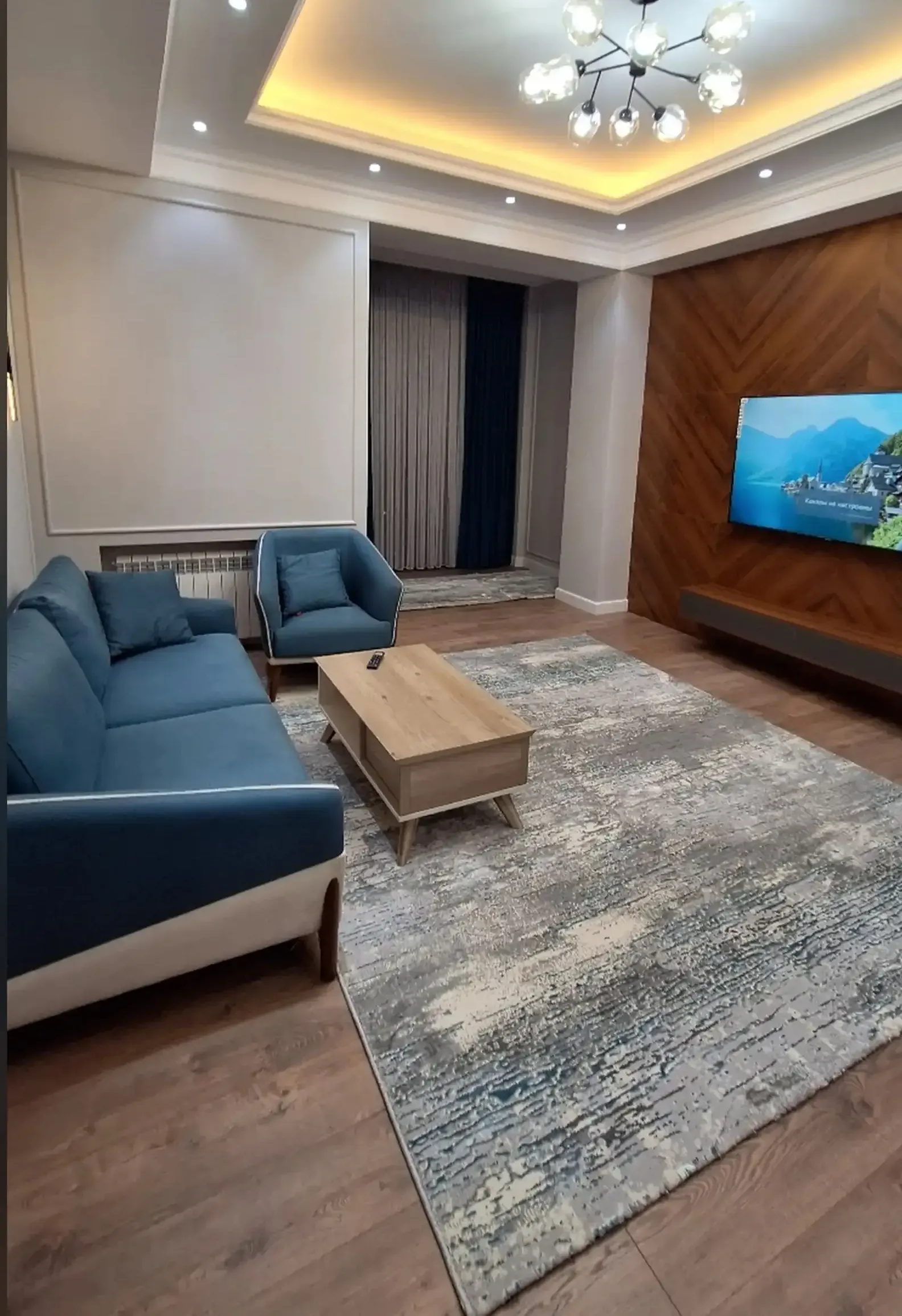 2-комн. квартира, 10 этаж, 60м², сомони