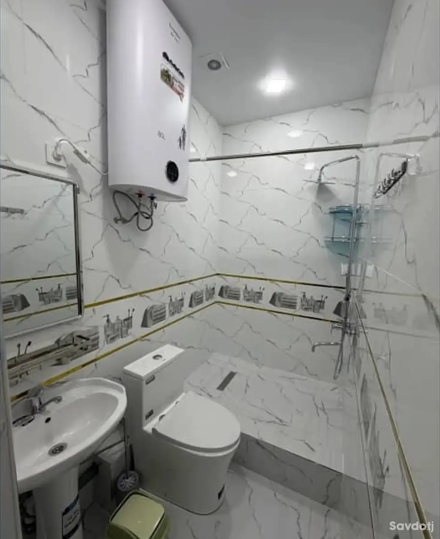 2-комн. квартира, 15 этаж, 60м², Шохмансур