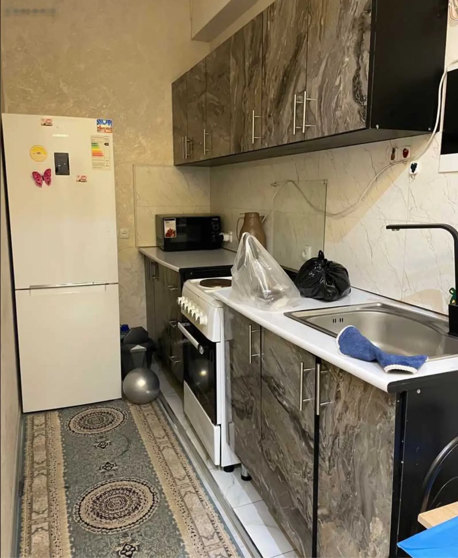 2-к квартира, 17 этаж, 45 м², Голубой экран, Шохмансур