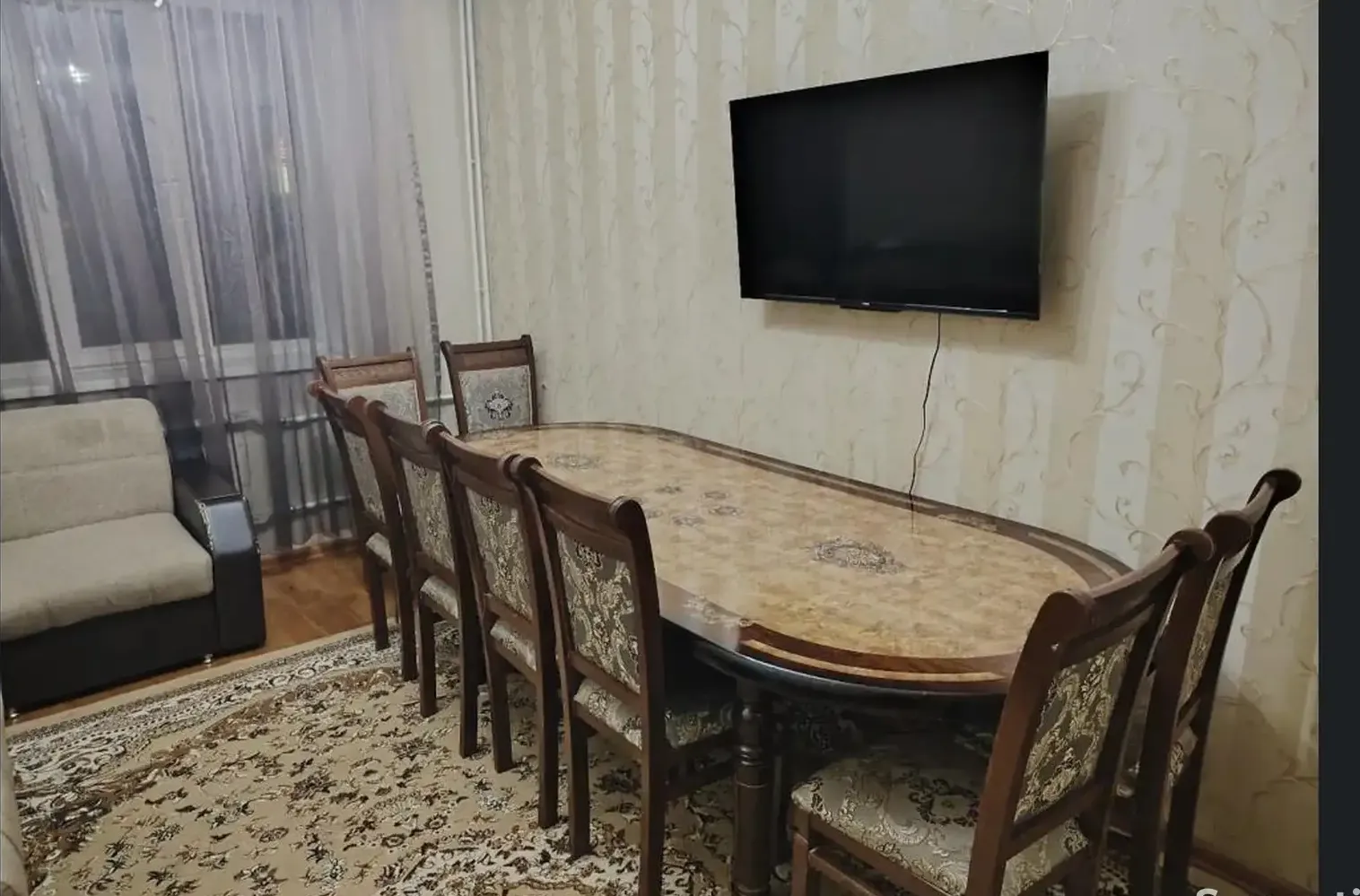 3-комн. квартира, 6 этаж, 106м², Сомони