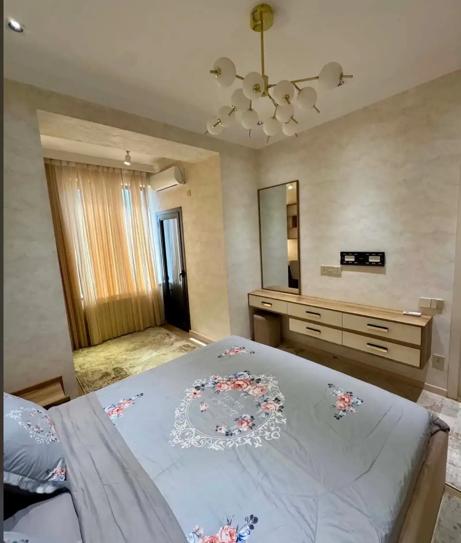 2-комн. квартира, 15 этаж, 50м², Шохмансур